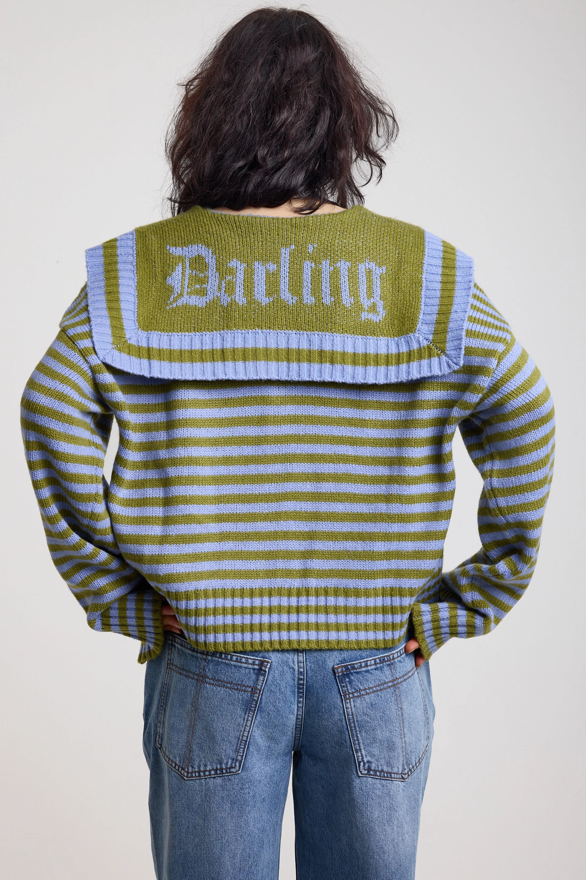 THE DARLING STRIPE OVERSIZED COLLAR CARDIGAN  - VIA THE RAGGED PRIEST | Only €79 | NOW AVAILABLE TO SHOP at IAMINHATELOVE 