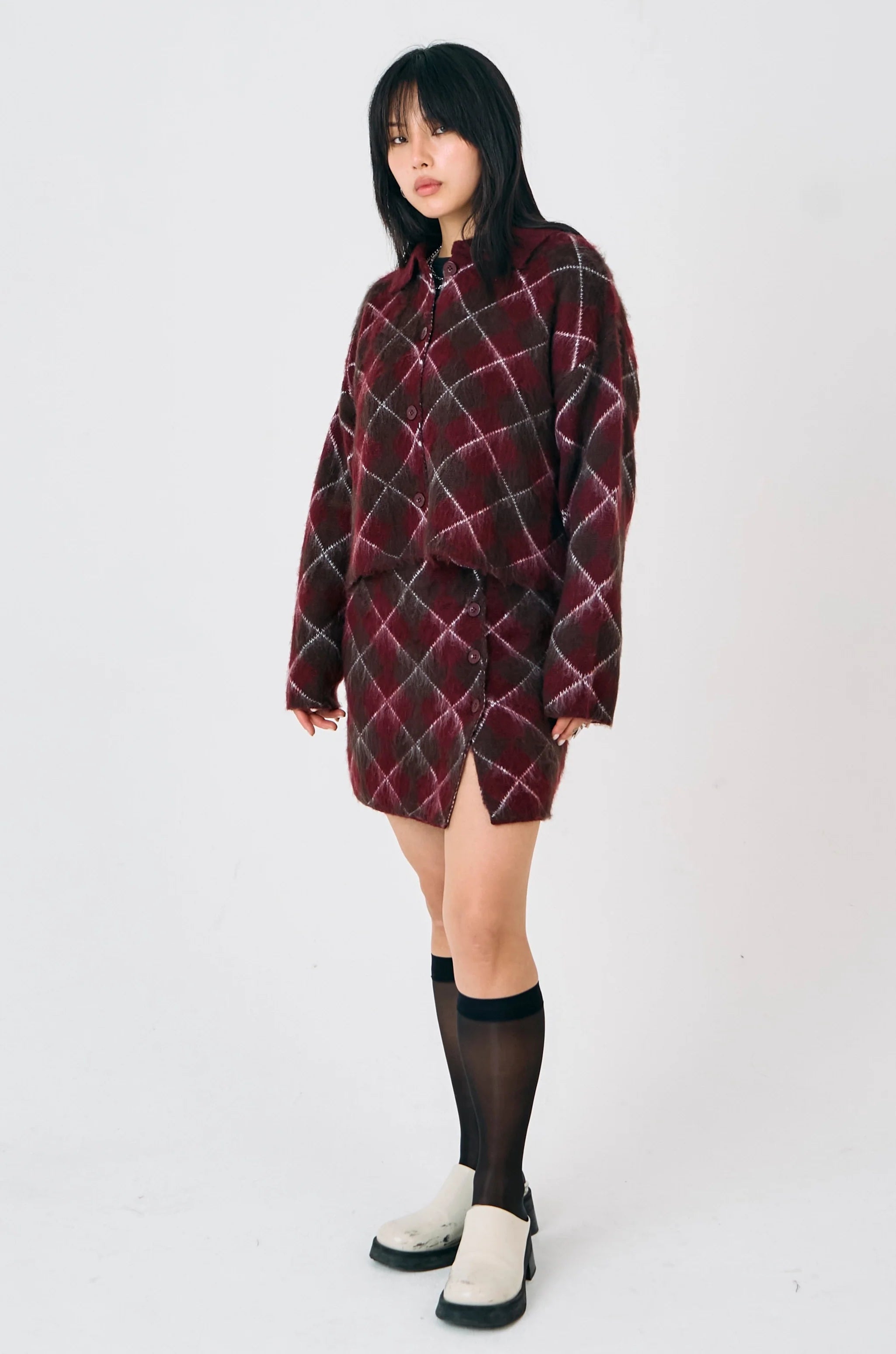 THE ESTATE MINI KNITTED SKIRT  - VIA THE RAGGED PRIEST | Only €72 | NOW AVAILABLE TO SHOP at IAMINHATELOVE 