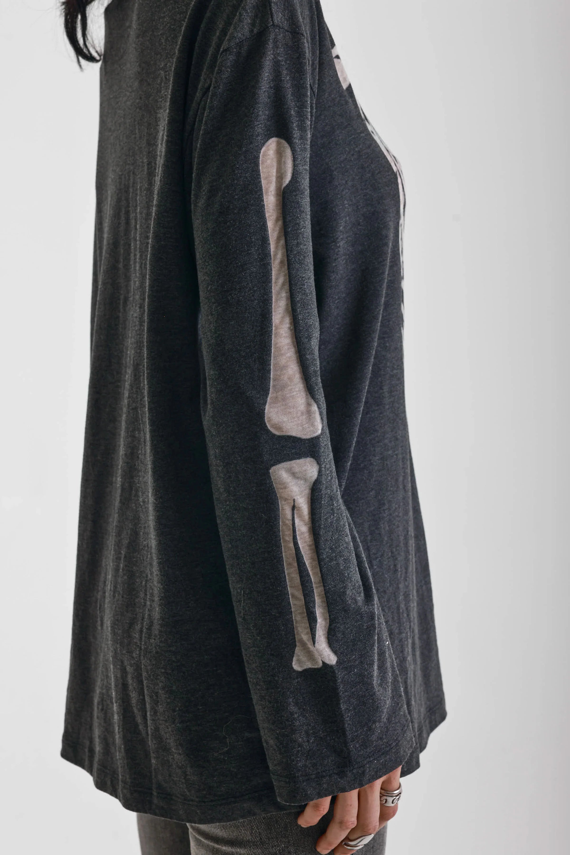 THE FRAME SKELETON LONG SLEEVE T-SHIRT  - VIA THE RAGGED PRIEST | Only €57 | NOW AVAILABLE TO SHOP at IAMINHATELOVE 