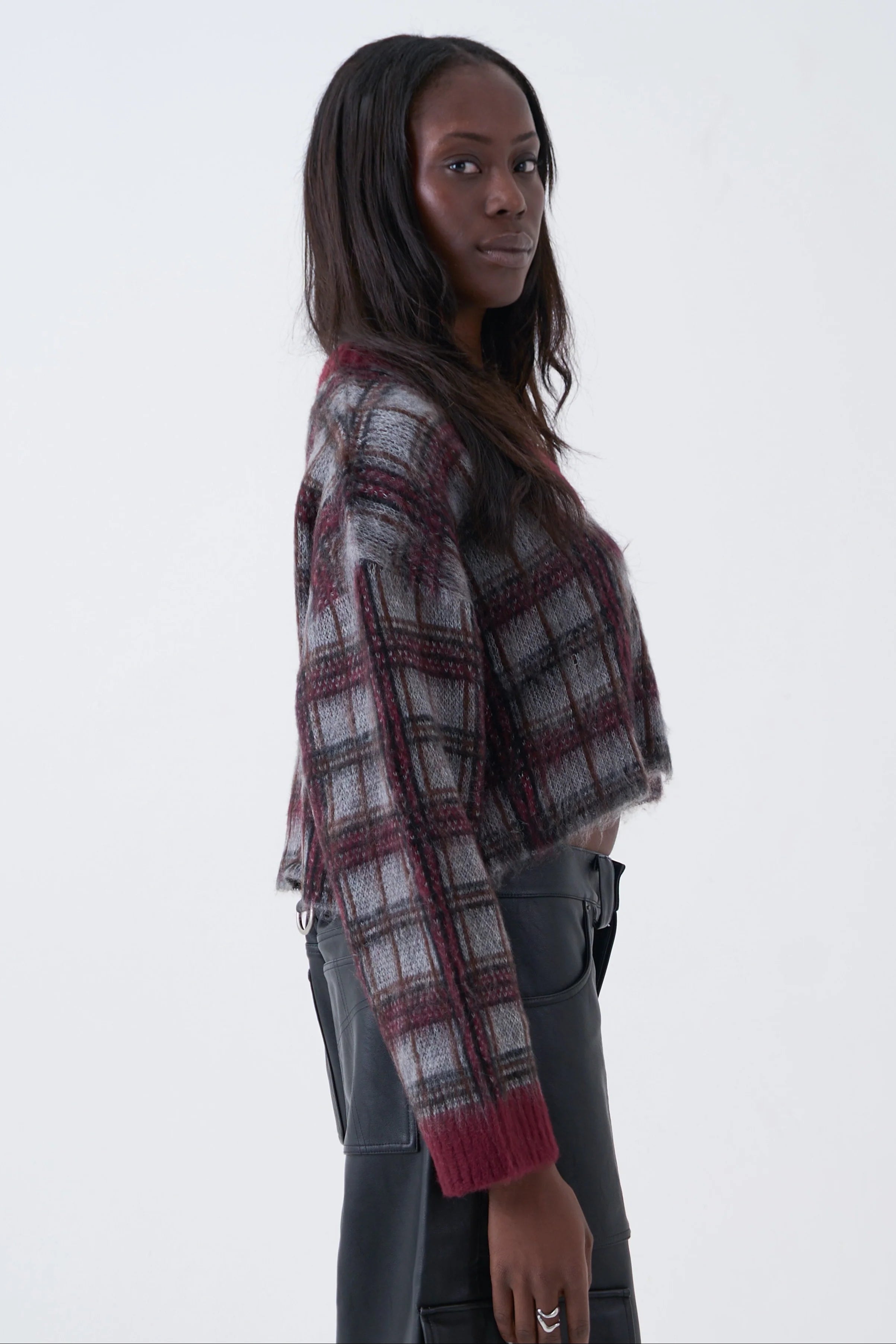 THE HEIRLOOM GRUNGE CHECK KNIT  - VIA THE RAGGED PRIEST | Only €84 | NOW AVAILABLE TO SHOP at IAMINHATELOVE 