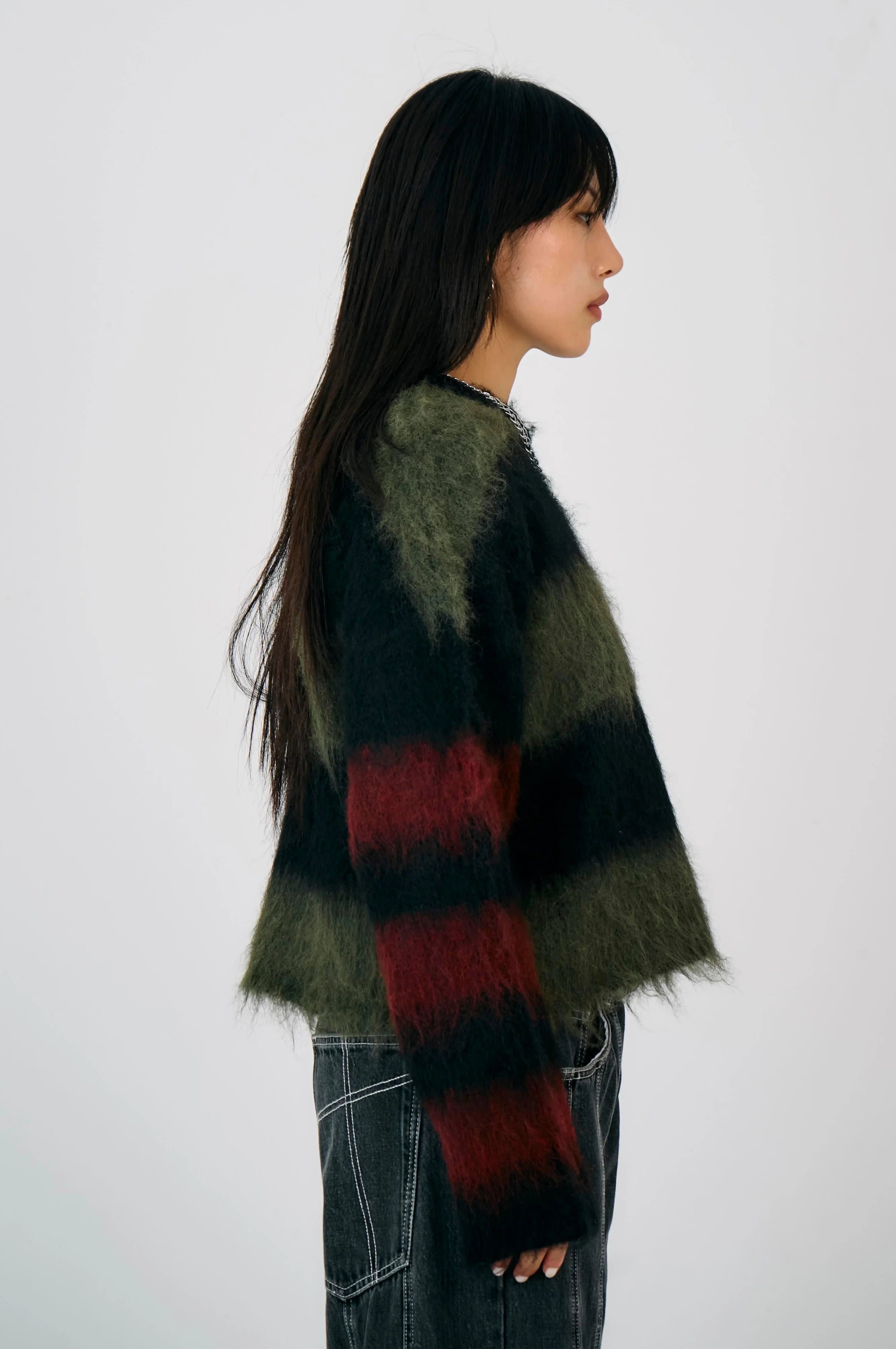 THE HUMBAG GRUNGE STRIPE KNIT  - VIA THE RAGGED PRIEST | Only €96 | NOW AVAILABLE TO SHOP at IAMINHATELOVE 