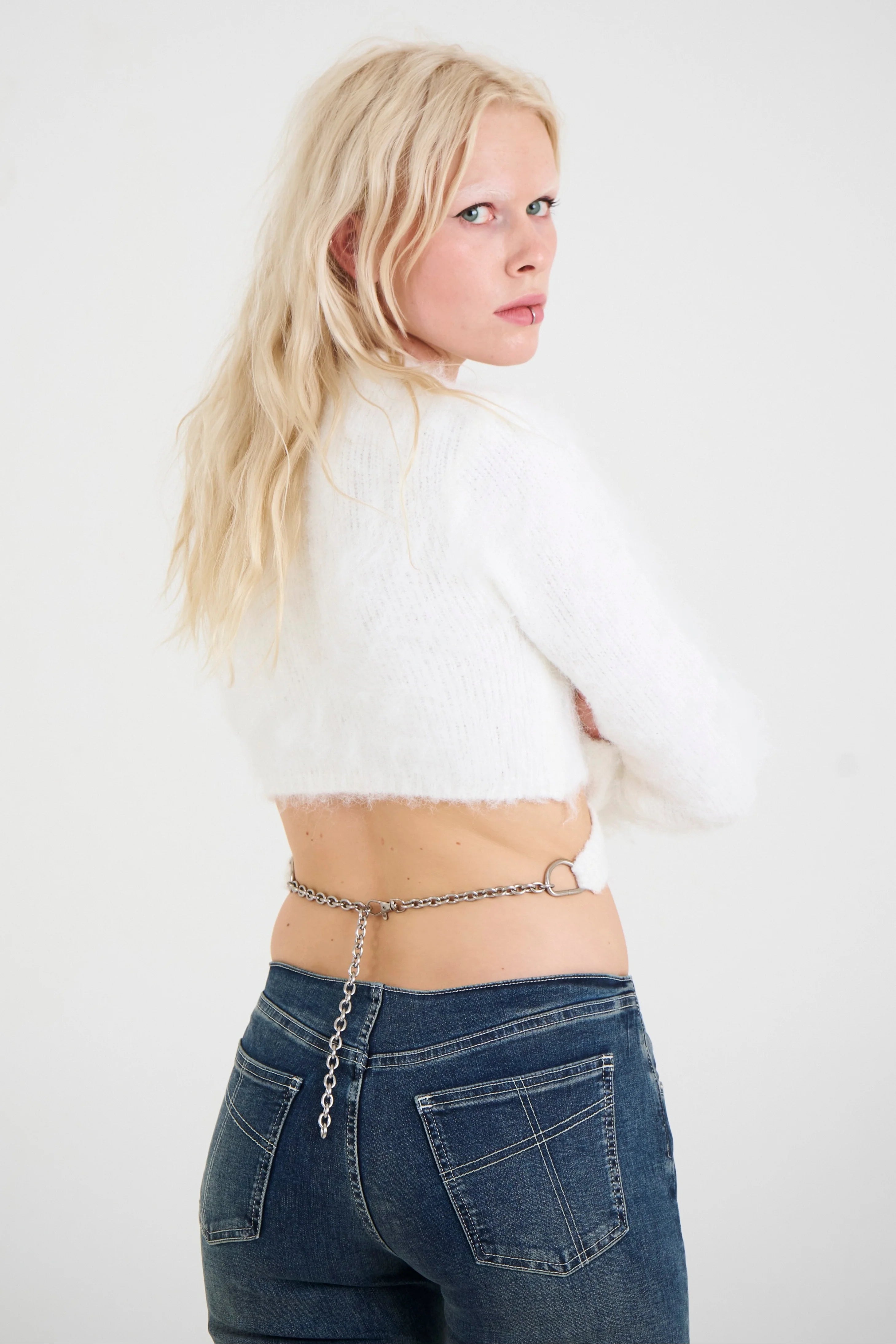THE HUSK FLUFFY BALLET KNIT TOP  - VIA THE RAGGED PRIEST | Only €83 | NOW AVAILABLE TO SHOP at IAMINHATELOVE 