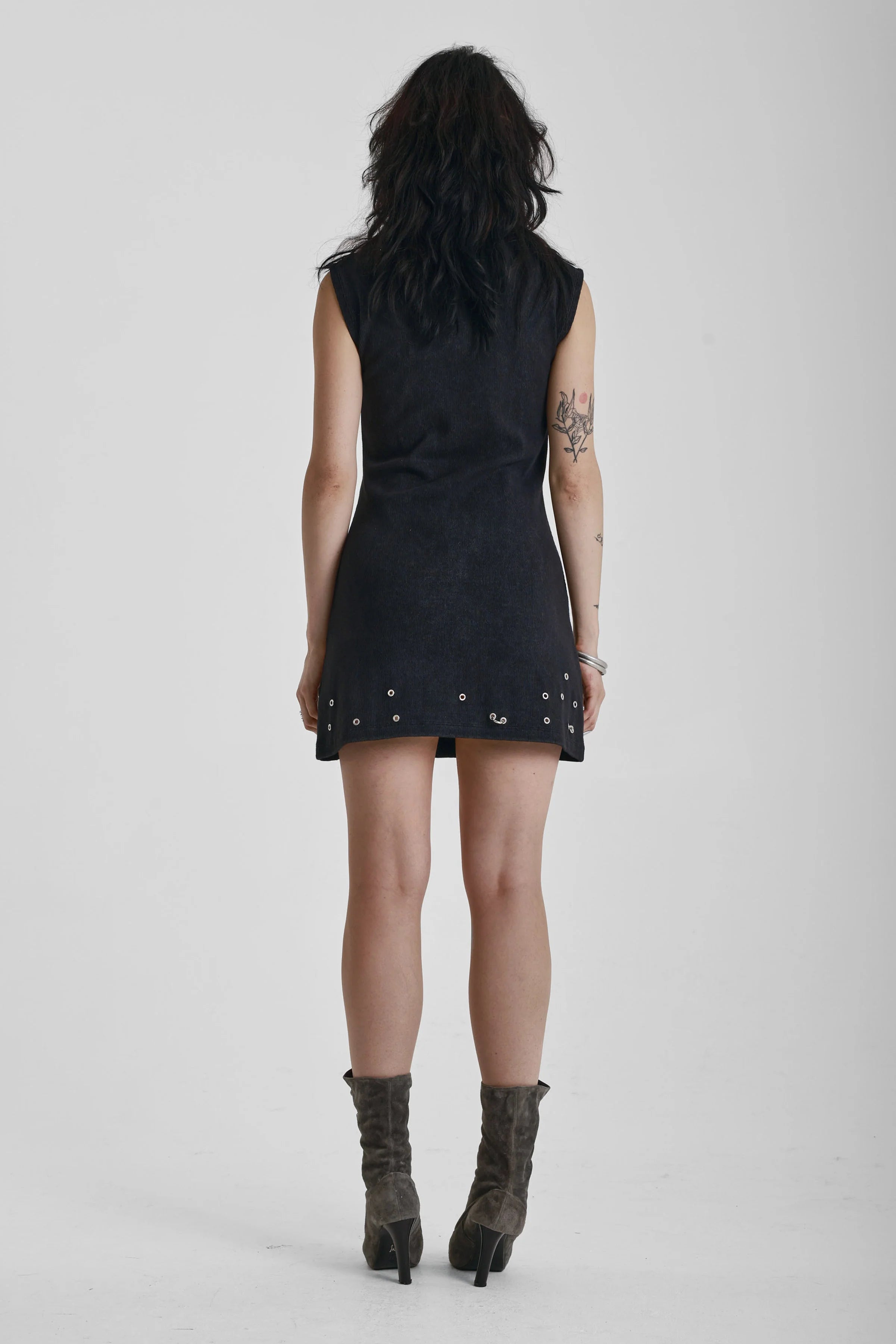 THE JEWEL BLACK PIERCED MINI DRESS  - VIA THE RAGGED PRIEST | Only €75 | NOW AVAILABLE TO SHOP at IAMINHATELOVE 