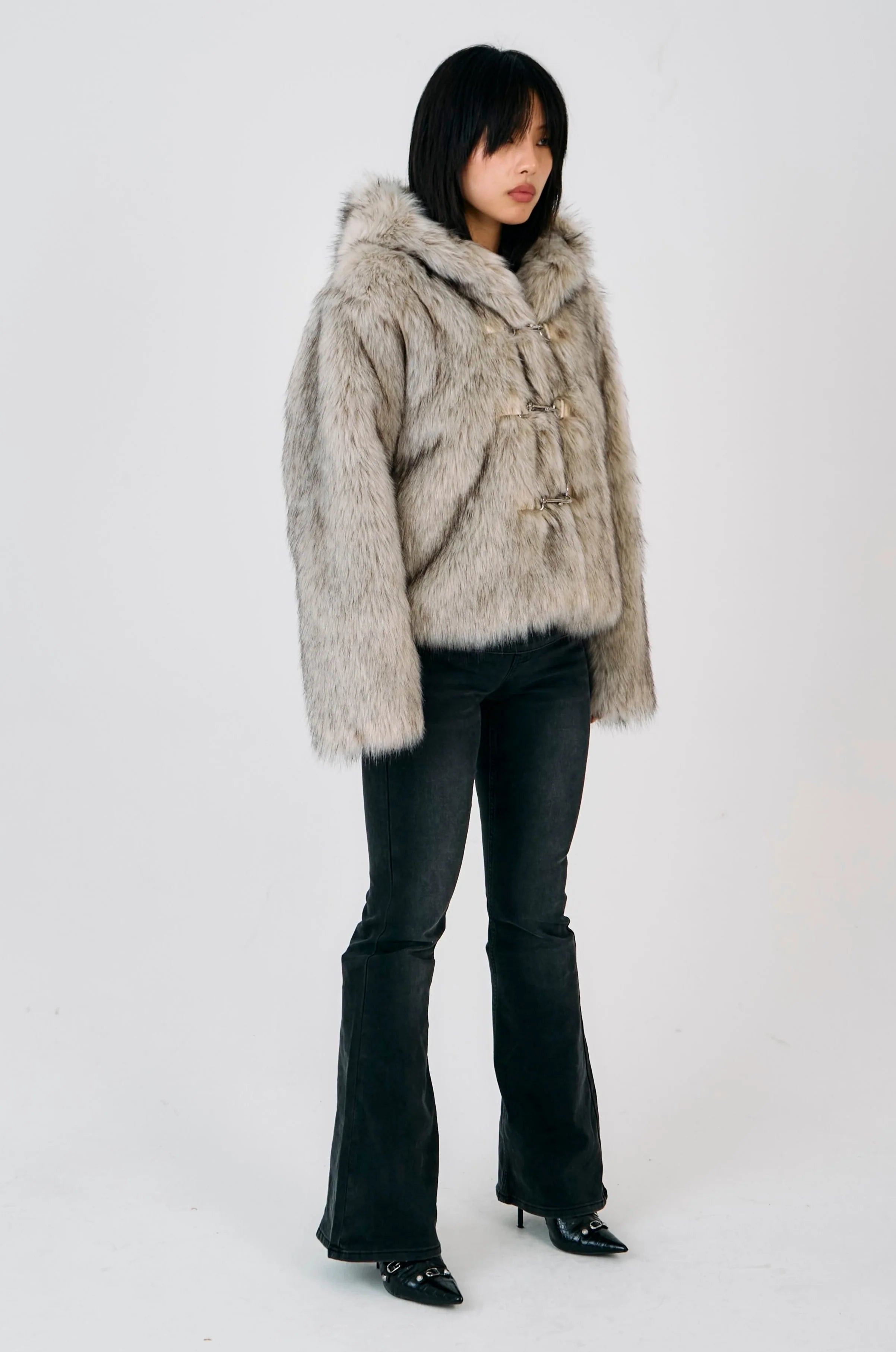 THE JULIA ALASKA FAUX FUR COAT  - VIA THE RAGGED PRIEST | Only €226 | NOW AVAILABLE TO SHOP at IAMINHATELOVE 