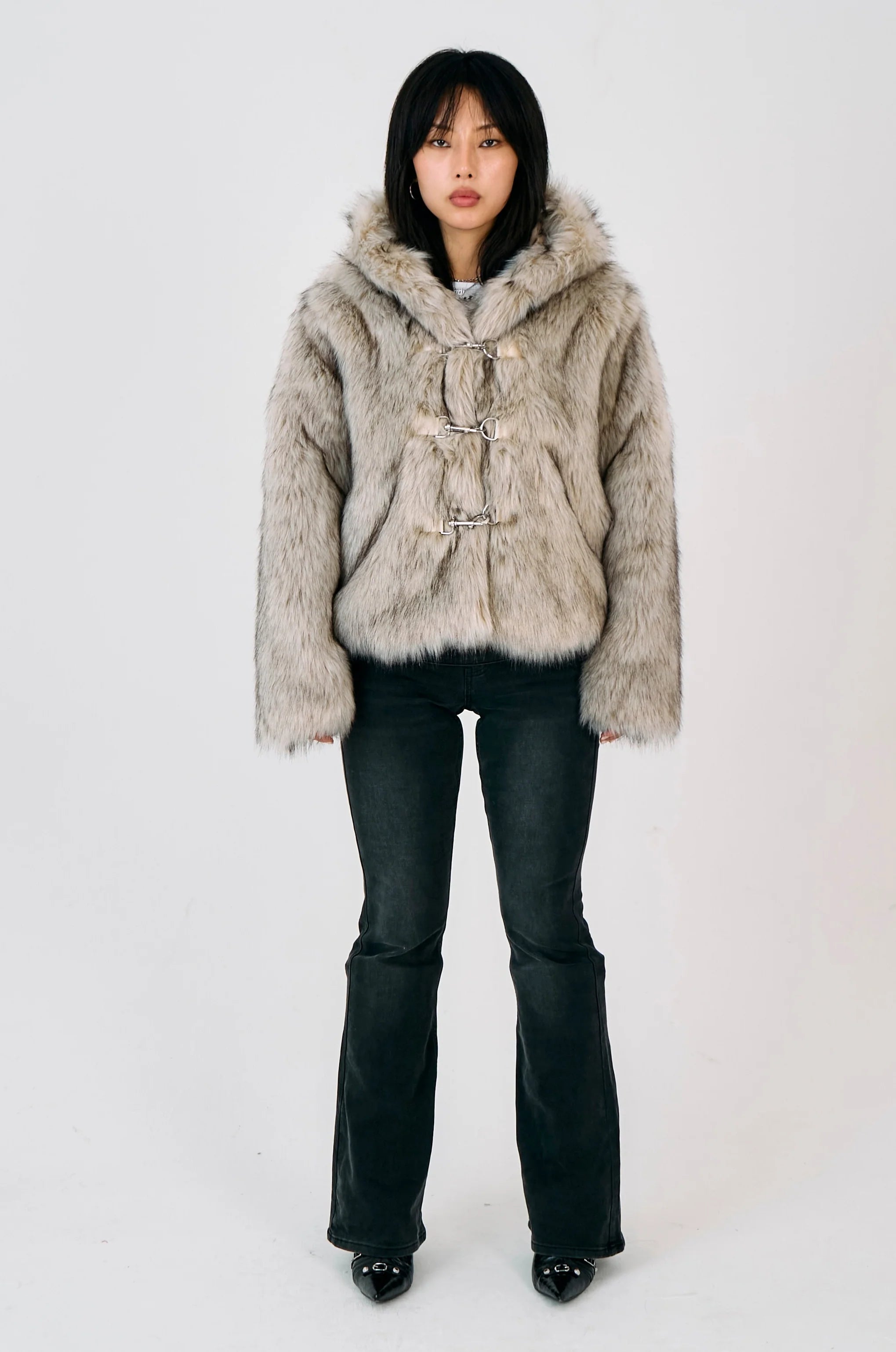 THE JULIA ALASKA FAUX FUR COAT  - VIA THE RAGGED PRIEST | Only €226 | NOW AVAILABLE TO SHOP at IAMINHATELOVE 