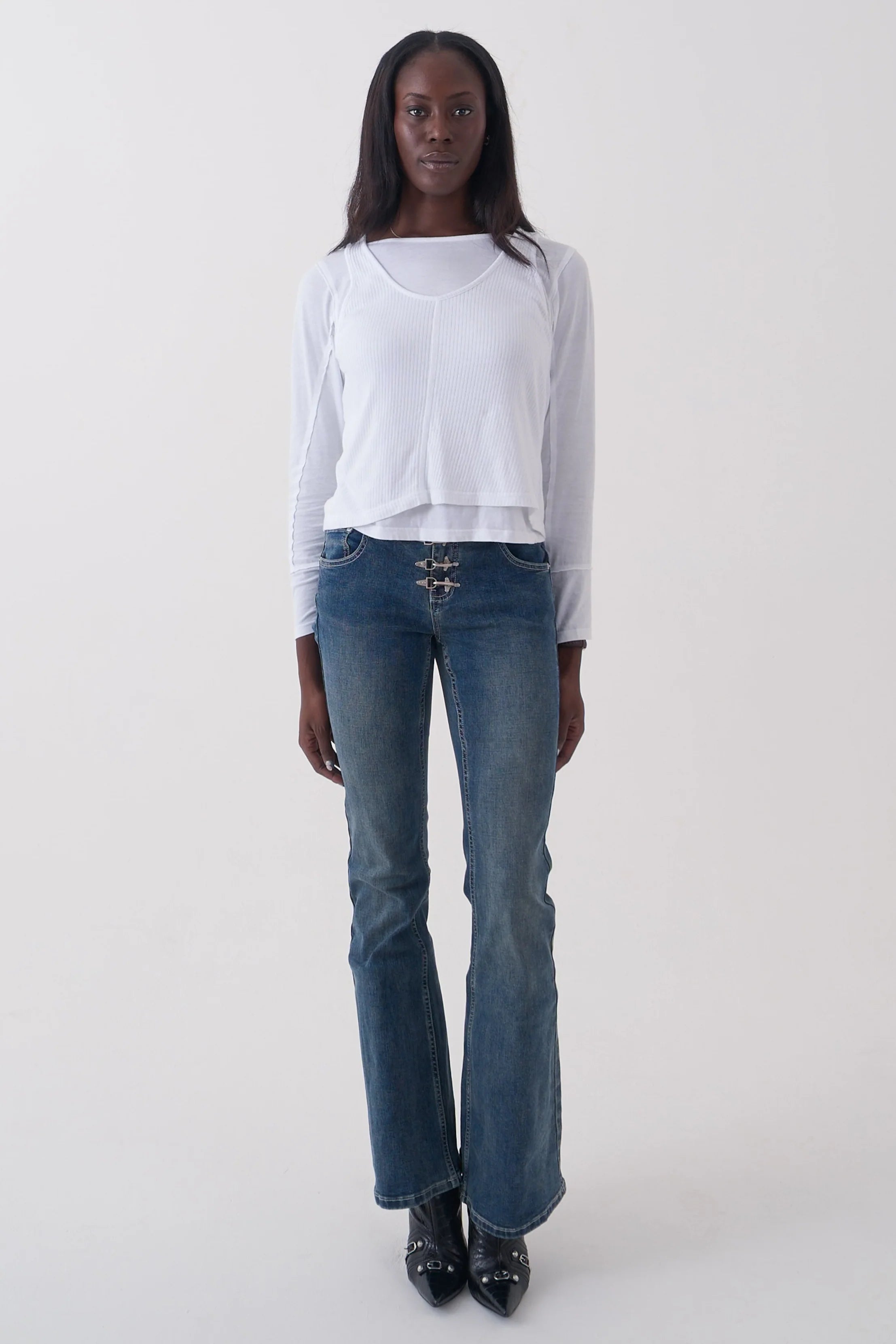 THE LATCH BOOTCUT FLARE DENIM  - VIA THE RAGGED PRIEST | Only €99 | NOW AVAILABLE TO SHOP at IAMINHATELOVE 