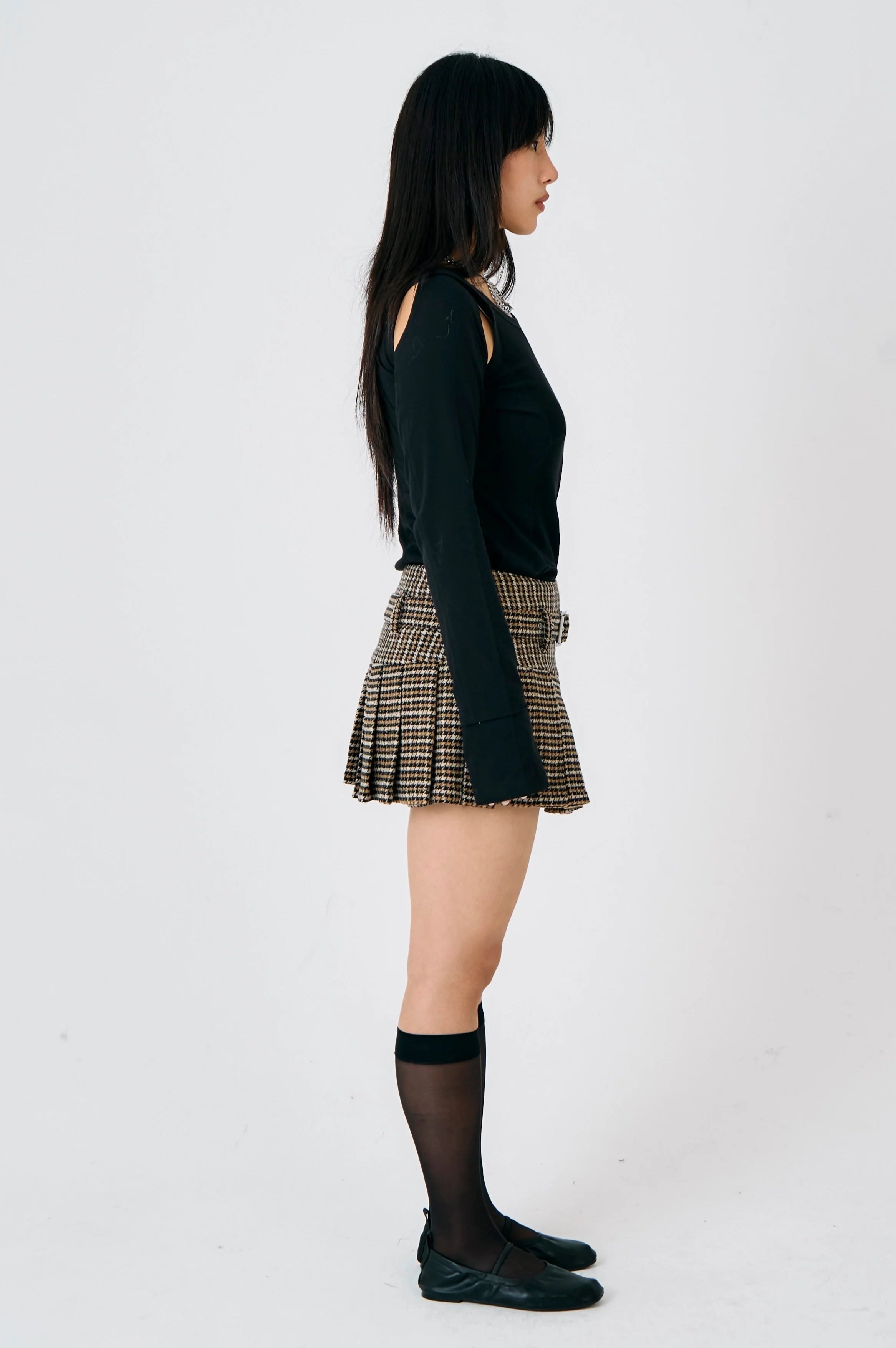 THE MOOR PLEATED MINI SKIRT  - VIA THE RAGGED PRIEST | Only €84 | NOW AVAILABLE TO SHOP at IAMINHATELOVE 