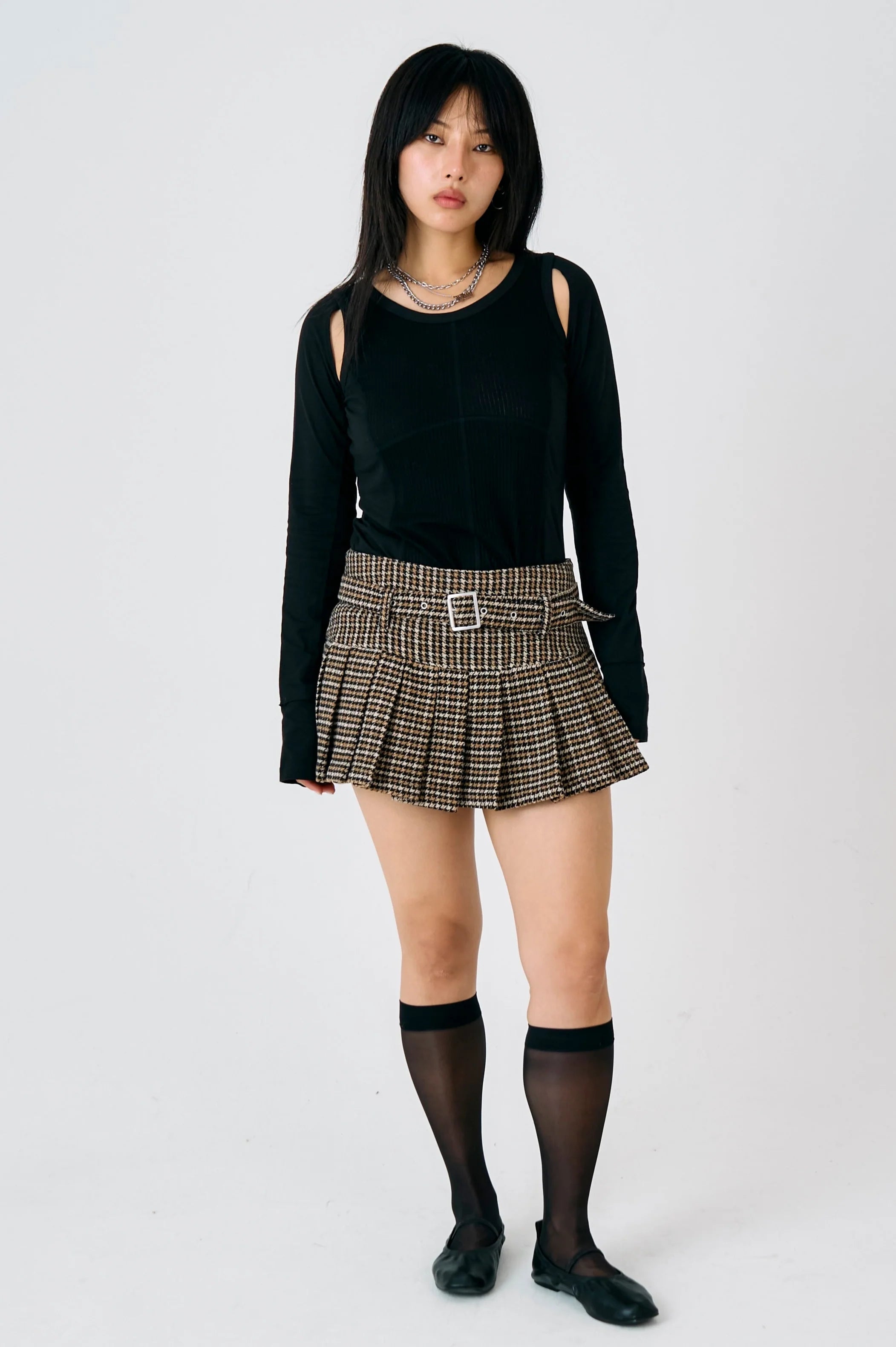THE MOOR PLEATED MINI SKIRT  - VIA THE RAGGED PRIEST | Only €84 | NOW AVAILABLE TO SHOP at IAMINHATELOVE 
