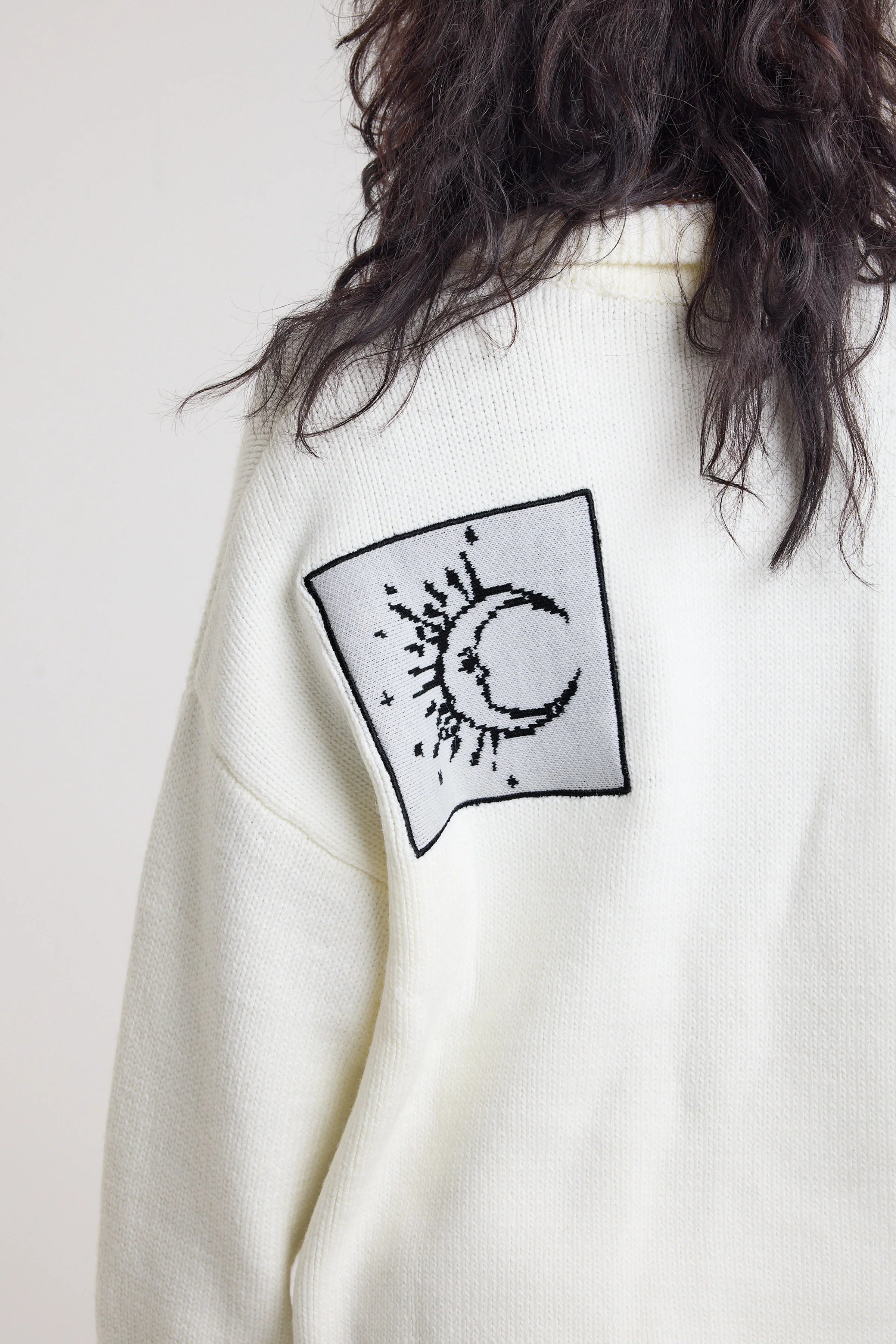 THE POST RUGBY APPLIQUÉ KNIT JUMPER  - VIA THE RAGGED PRIEST | Only €98 | NOW AVAILABLE TO SHOP at IAMINHATELOVE 