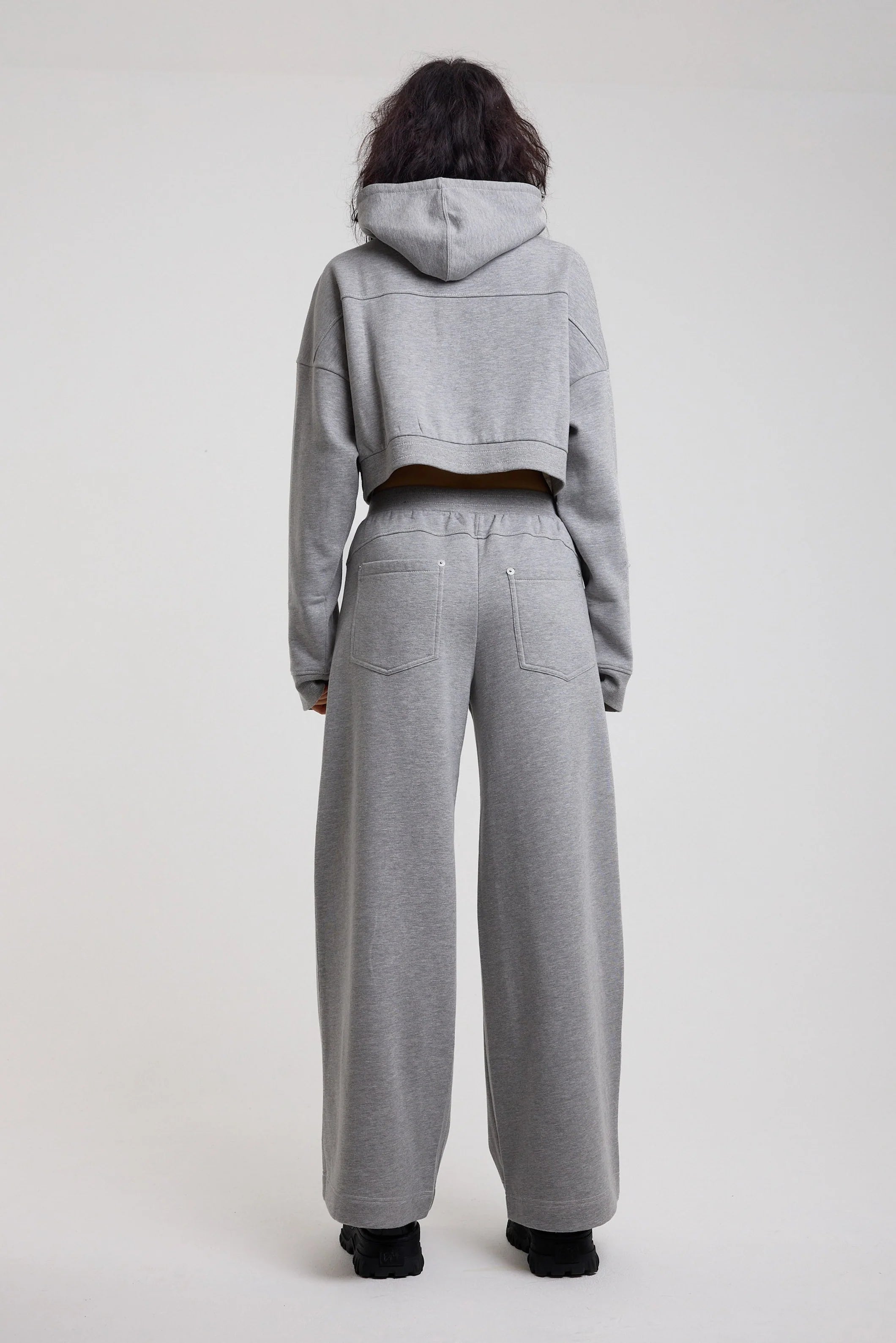 THE PURSUIT HARDWARE CLASP WIDE LEG SWEATPANTS  - VIA THE RAGGED PRIEST | Only €86 | NOW AVAILABLE TO SHOP at IAMINHATELOVE 