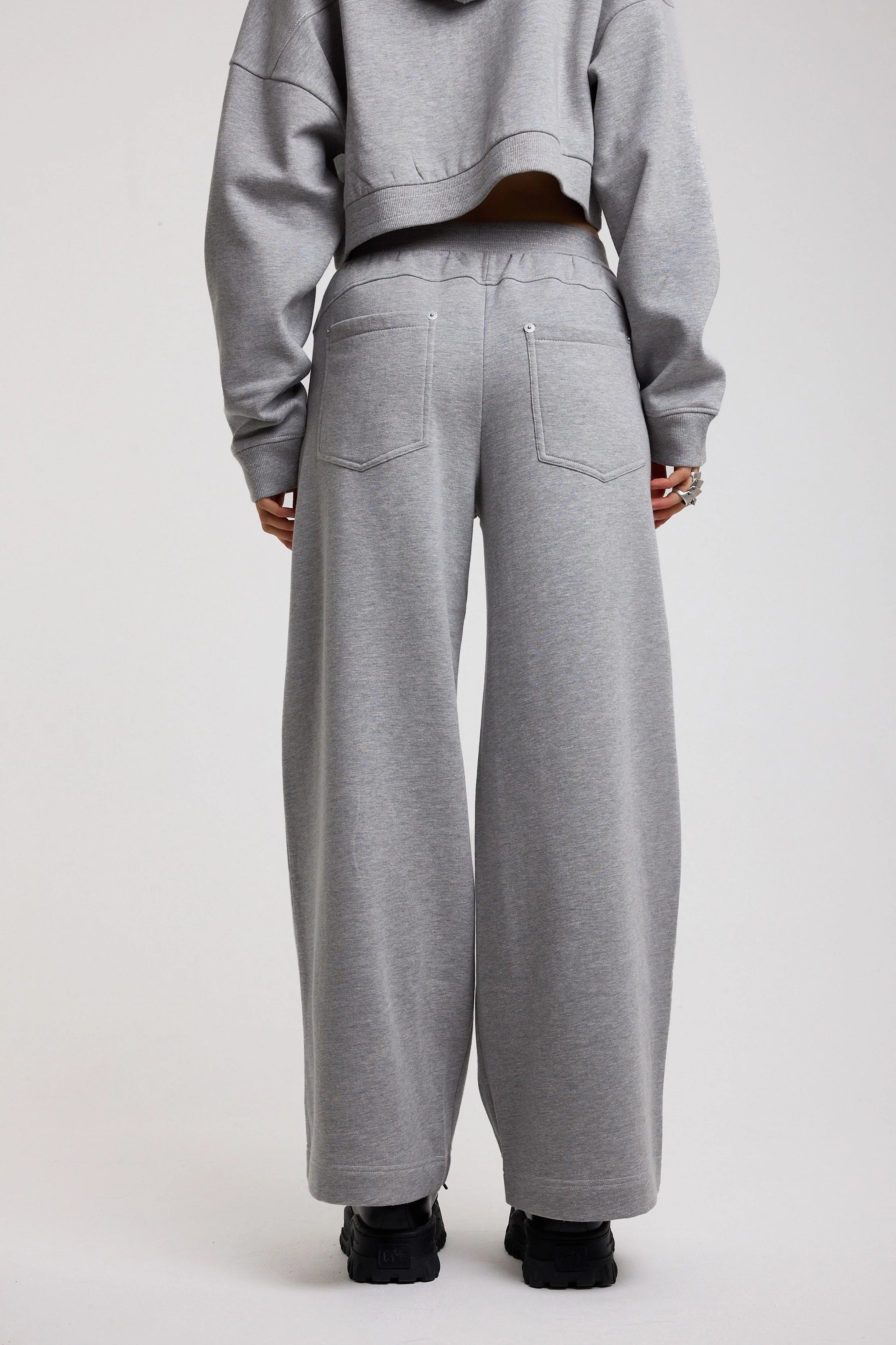 THE PURSUIT HARDWARE CLASP WIDE LEG SWEATPANTS  - VIA THE RAGGED PRIEST | Only €86 | NOW AVAILABLE TO SHOP at IAMINHATELOVE 