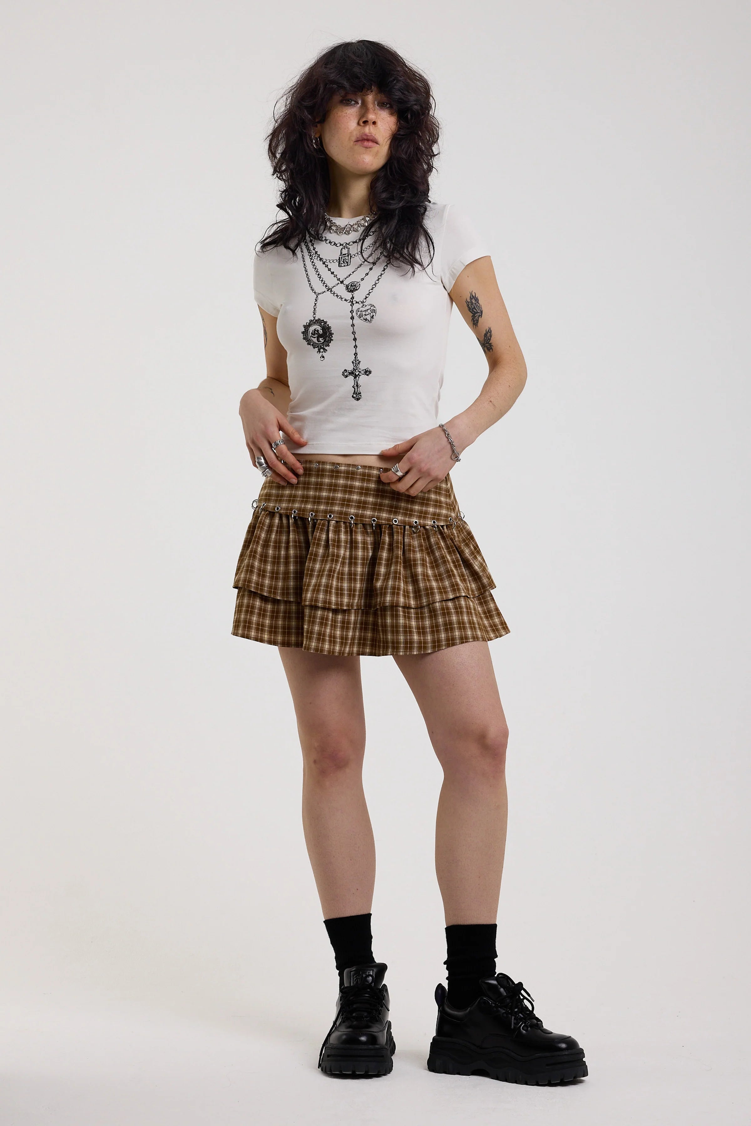 THE PENDANT NECKLACE GRAPHIC BABY T-SHIRT  - VIA THE RAGGED PRIEST | Only €43 | NOW AVAILABLE TO SHOP at IAMINHATELOVE 
