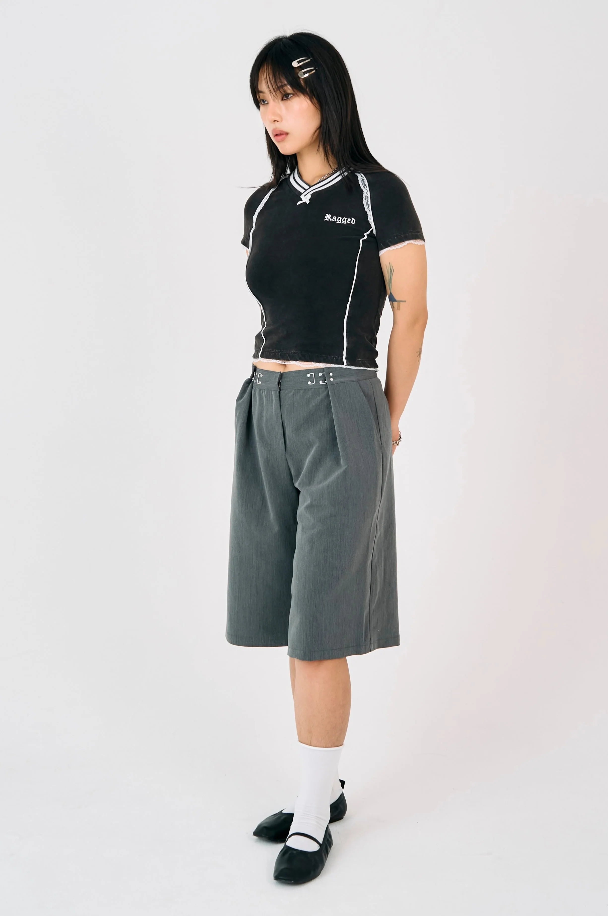 THE SCORE VARSITY POLO BABY TEE  - VIA THE RAGGED PRIEST | Only €55 | NOW AVAILABLE TO SHOP at IAMINHATELOVE 