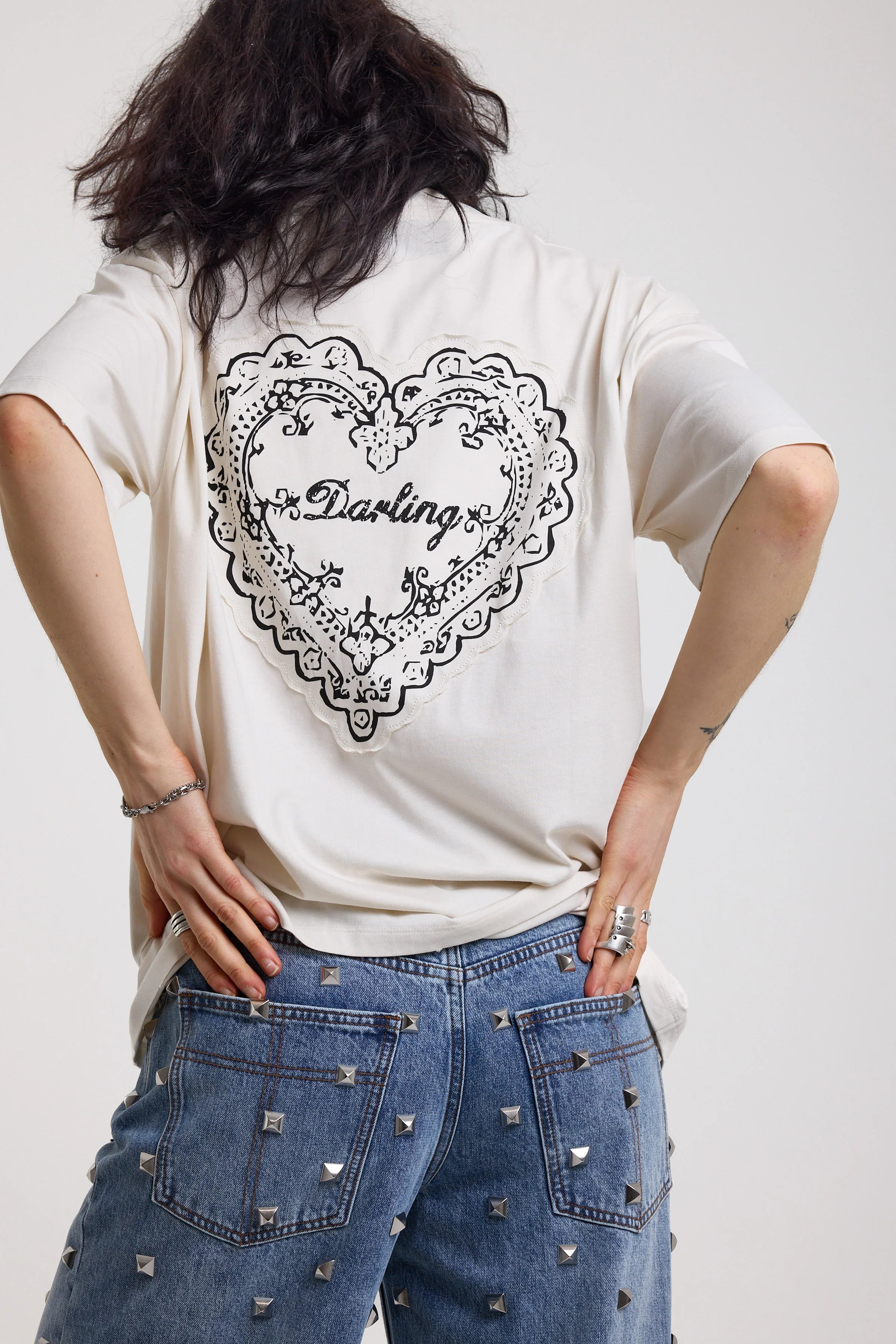 THE SWEETHEART OVERSIZED HEART GRAPHIC T-SHIRT  - VIA THE RAGGED PRIEST | Only €52 | NOW AVAILABLE TO SHOP at IAMINHATELOVE 