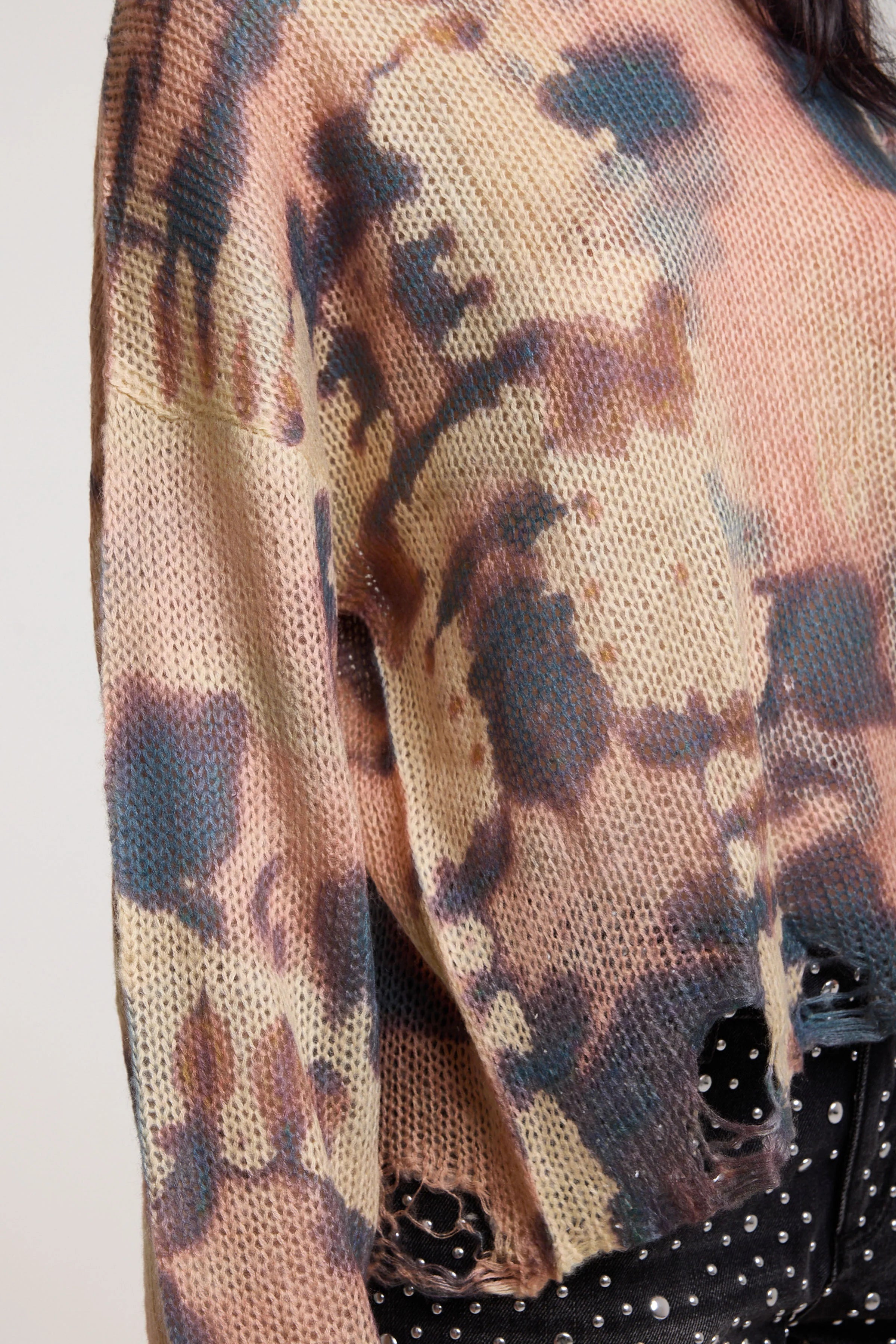 THE TINT PASTEL CAMO BACKLESS KNIT JUMPER  - VIA THE RAGGED PRIEST | Only €71 | NOW AVAILABLE TO SHOP at IAMINHATELOVE 