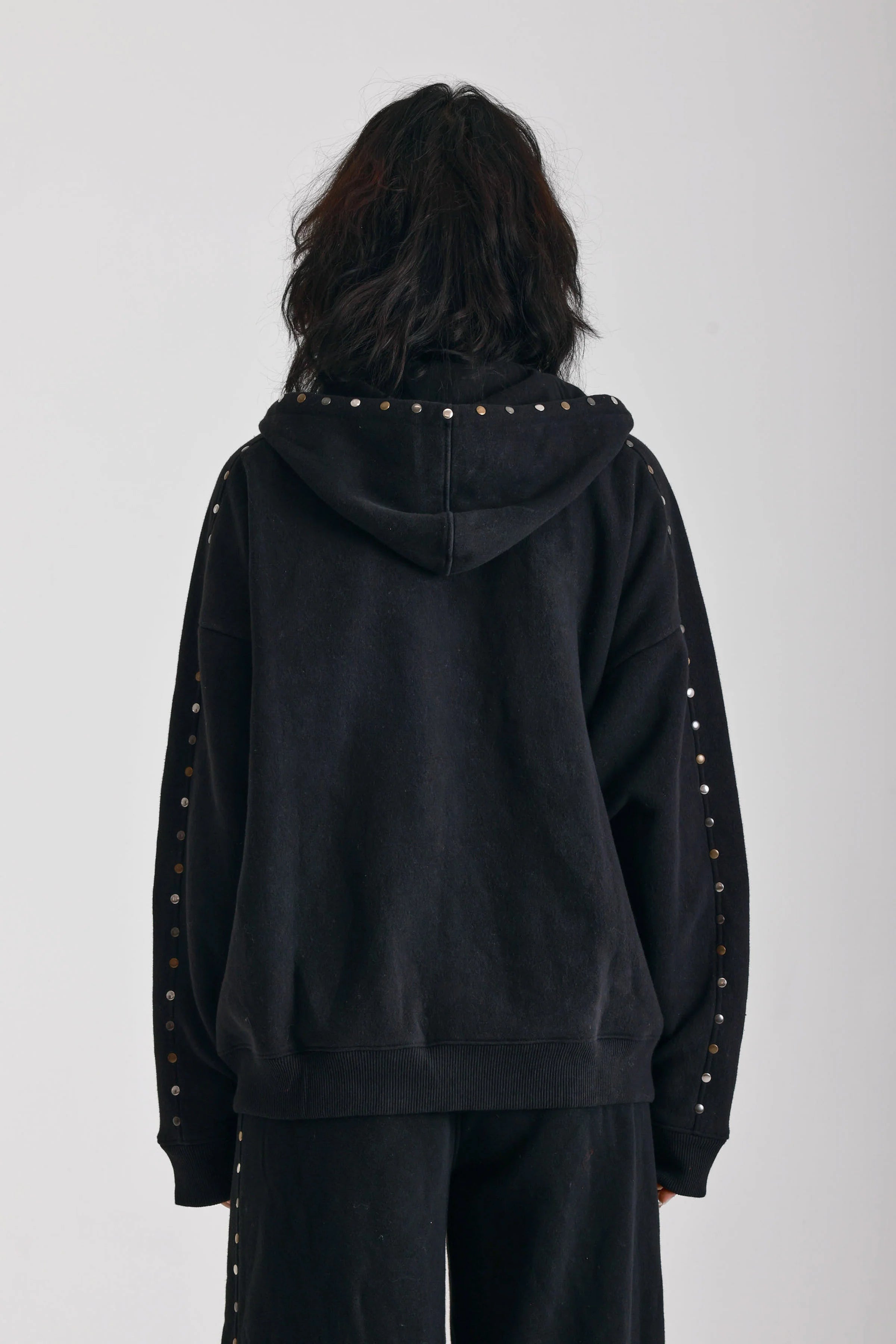 THE VEGAS OVERSIZED STUDDED HOODIE  - VIA THE RAGGED PRIEST | Only €125 | NOW AVAILABLE TO SHOP at IAMINHATELOVE 