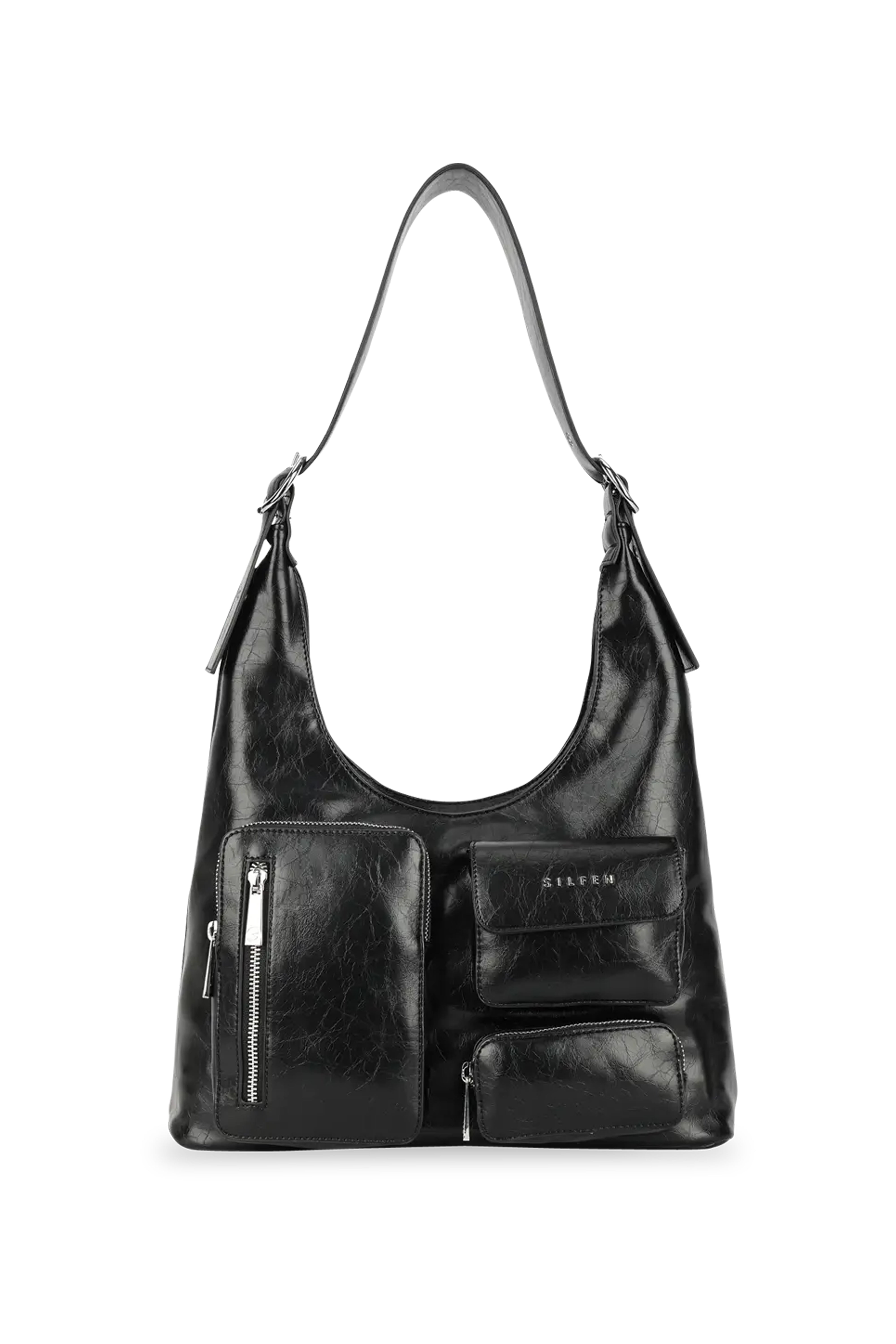 NORA CROSSBODY BAG - BLACK  - VIA SILFEN STUDIO | Only €69 | NOW AVAILABLE TO SHOP at IAMINHATELOVE