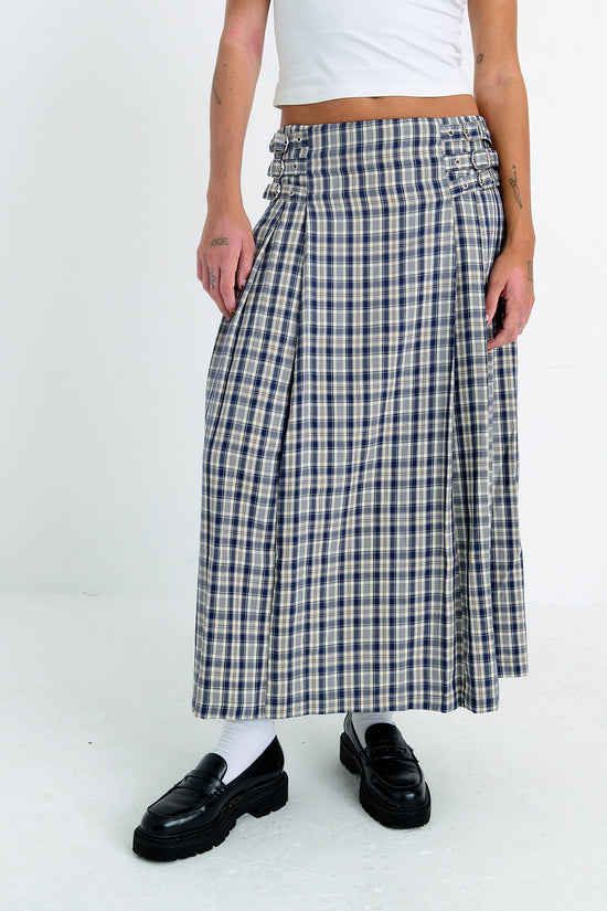ROARY CHECK MAXI SKIRT  - VIA THE RAGGED PRIEST | Only €59 | NOW AVAILABLE TO SHOP at IAMINHATELOVE