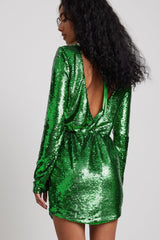 SEQUIN DETAIL W/ A DEEP OPEN BACK MINI DRESS - EXCLUSIVE  from NA-KD - Just $139.00! SHOP NOW AT IAMINHATELOVE BOTH IN STORE FOR CYPRUS AND ONLINE WORLDWIDE