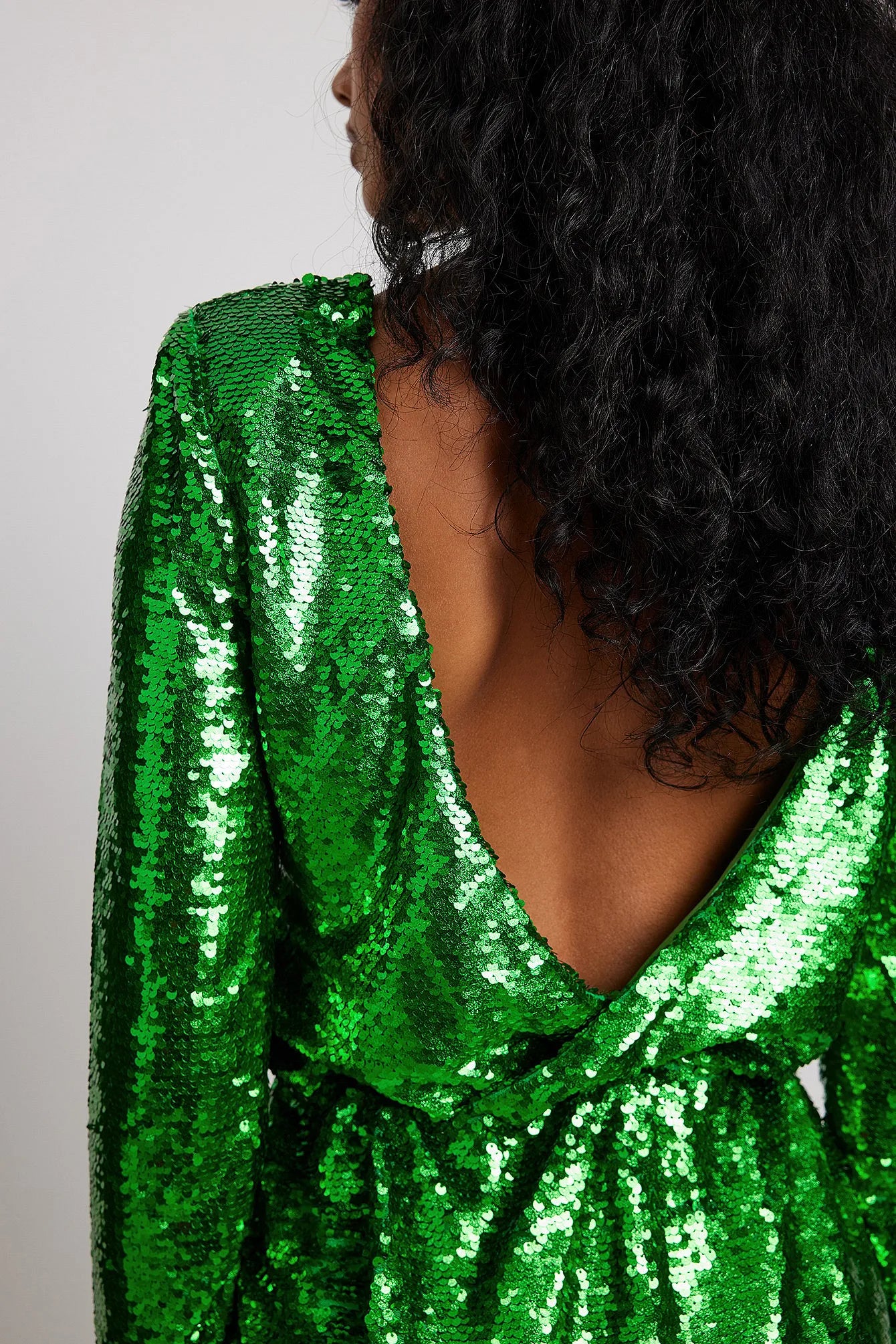 SEQUIN DETAIL W/ A DEEP OPEN BACK MINI DRESS - EXCLUSIVE  from NA-KD - Just $139.00! SHOP NOW AT IAMINHATELOVE BOTH IN STORE FOR CYPRUS AND ONLINE WORLDWIDE