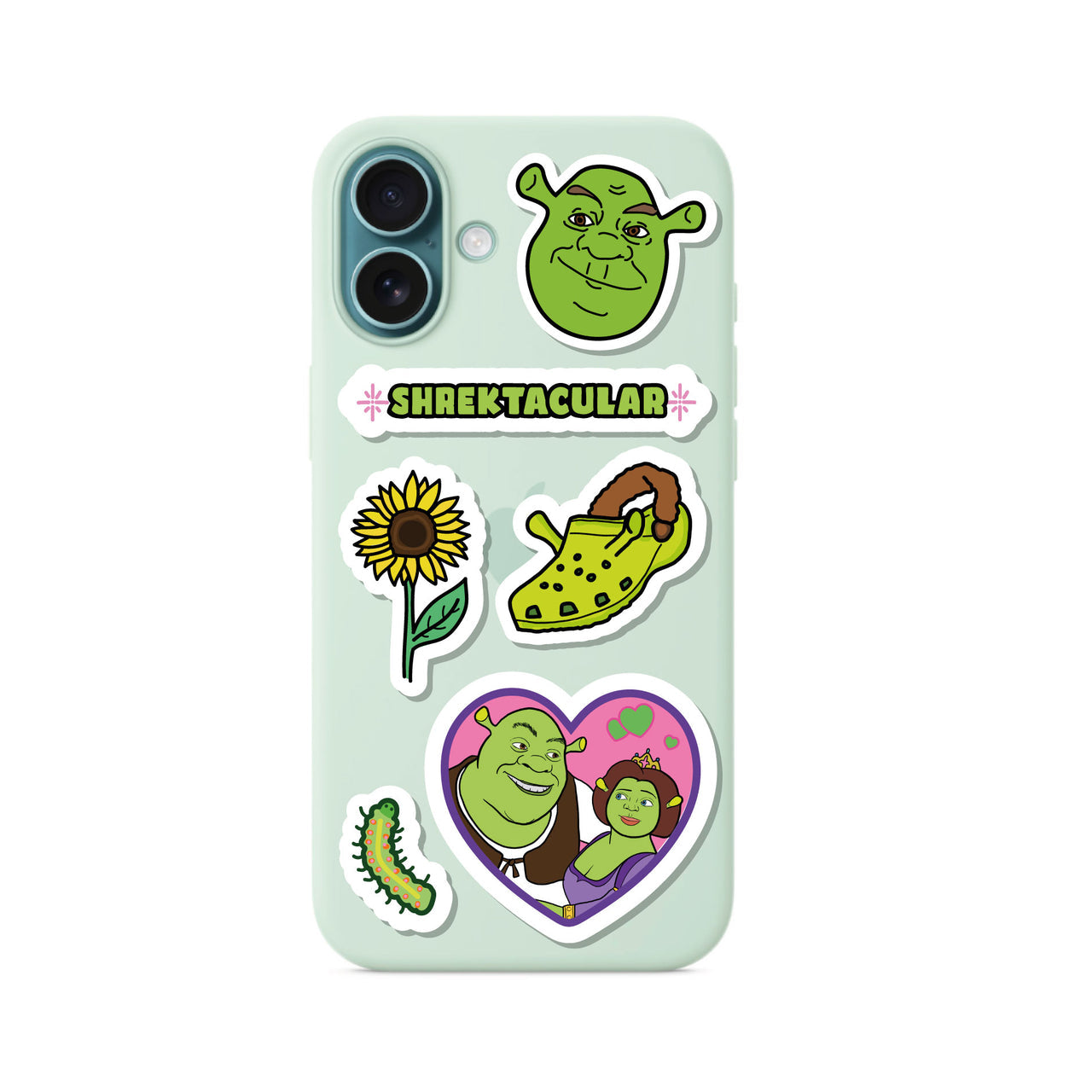 THE BEWARE OGRE - SHREK STICKER SHEET  - VIA IAMINHATELOVE | Only €6 | NOW AVAILABLE TO SHOP at IAMINHATELOVE 