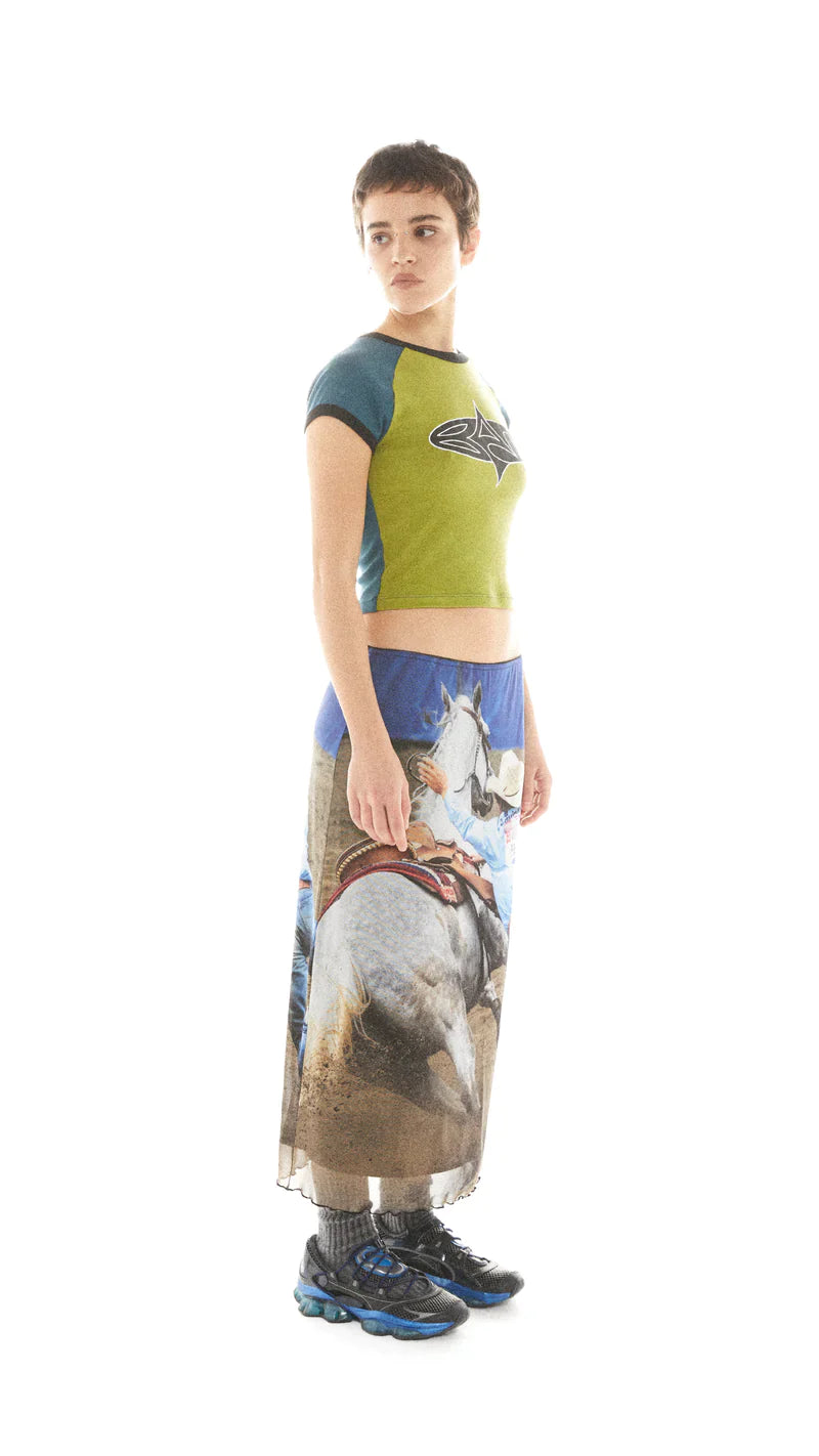 RODEO SKIRT  - VIA BASIC PLEASURE MODE | Only €54 | NOW AVAILABLE TO SHOP at IAMINHATELOVE