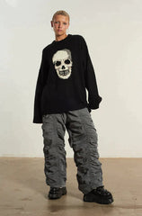 KNOWING SKULL KNIT - EXCLUSIVE Knitwear from THE RAGGED PRIEST - Just $86! SHOP NOW AT IAMINHATELOVE BOTH IN STORE FOR CYPRUS AND ONLINE WORLDWIDE