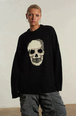 KNOWING SKULL KNIT - EXCLUSIVE Knitwear from THE RAGGED PRIEST - Just $86! SHOP NOW AT IAMINHATELOVE BOTH IN STORE FOR CYPRUS AND ONLINE WORLDWIDE