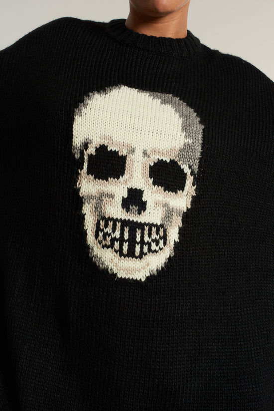 KNOWING SKULL KNIT - EXCLUSIVE Knitwear from THE RAGGED PRIEST - Just $86! SHOP NOW AT IAMINHATELOVE BOTH IN STORE FOR CYPRUS AND ONLINE WORLDWIDE
