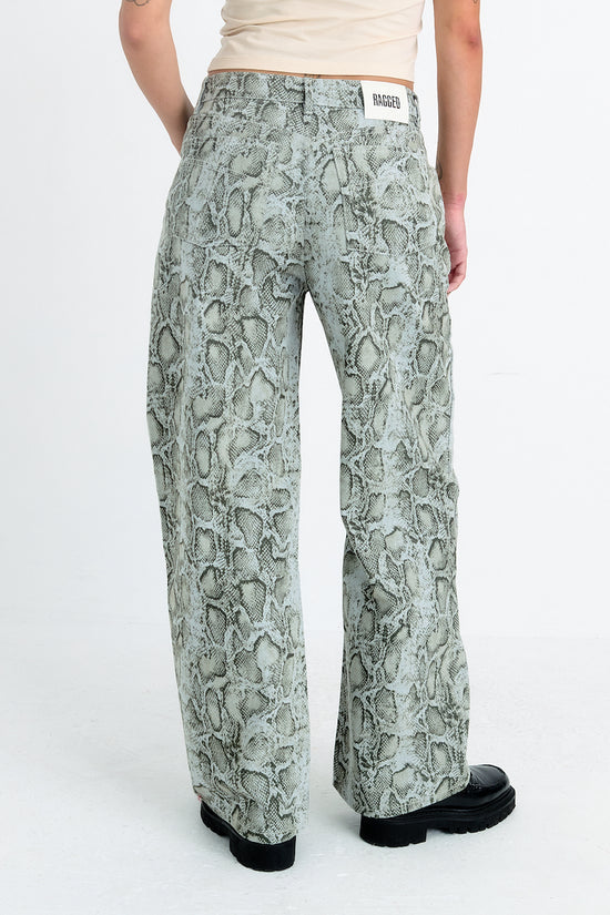THE RELEASE DENIM - GREEN SNAKE WASH  - VIA THE RAGGED PRIEST | Only €87 | NOW AVAILABLE TO SHOP at IAMINHATELOVE