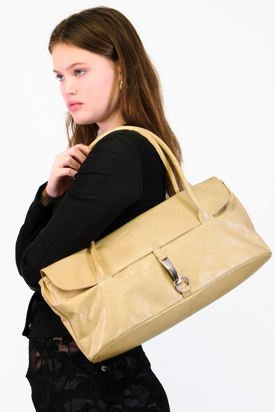 THE PALMA BAG - CHAMPAGNE BEIGE  - VIA SILFEN STUDIO | Only €179 | NOW AVAILABLE TO SHOP at IAMINHATELOVE 