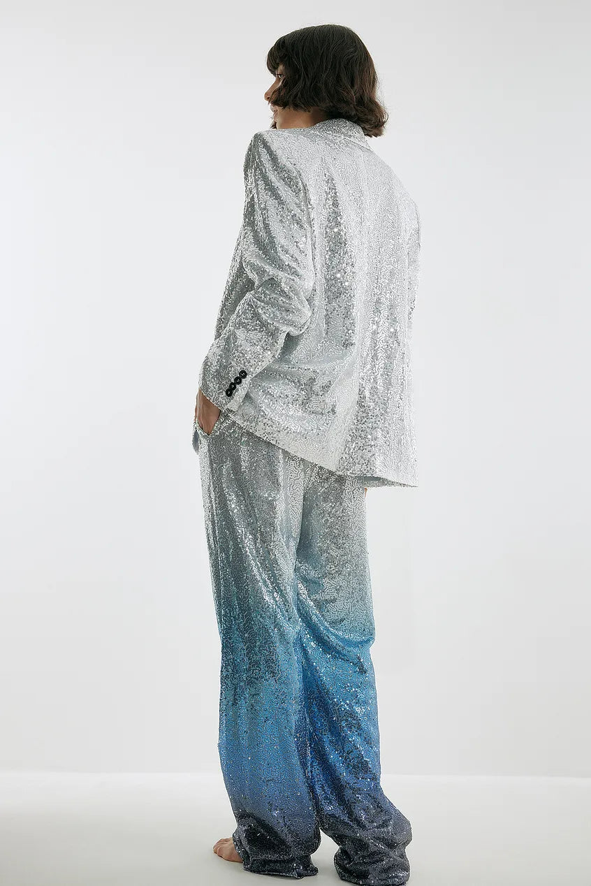 THE STRAIGHT SUIT SEQUIN TROUSERS - EXCLUSIVE Pants from NA-KD - Just $81.00! SHOP NOW AT IAMINHATELOVE BOTH IN STORE FOR CYPRUS AND ONLINE WORLDWIDE