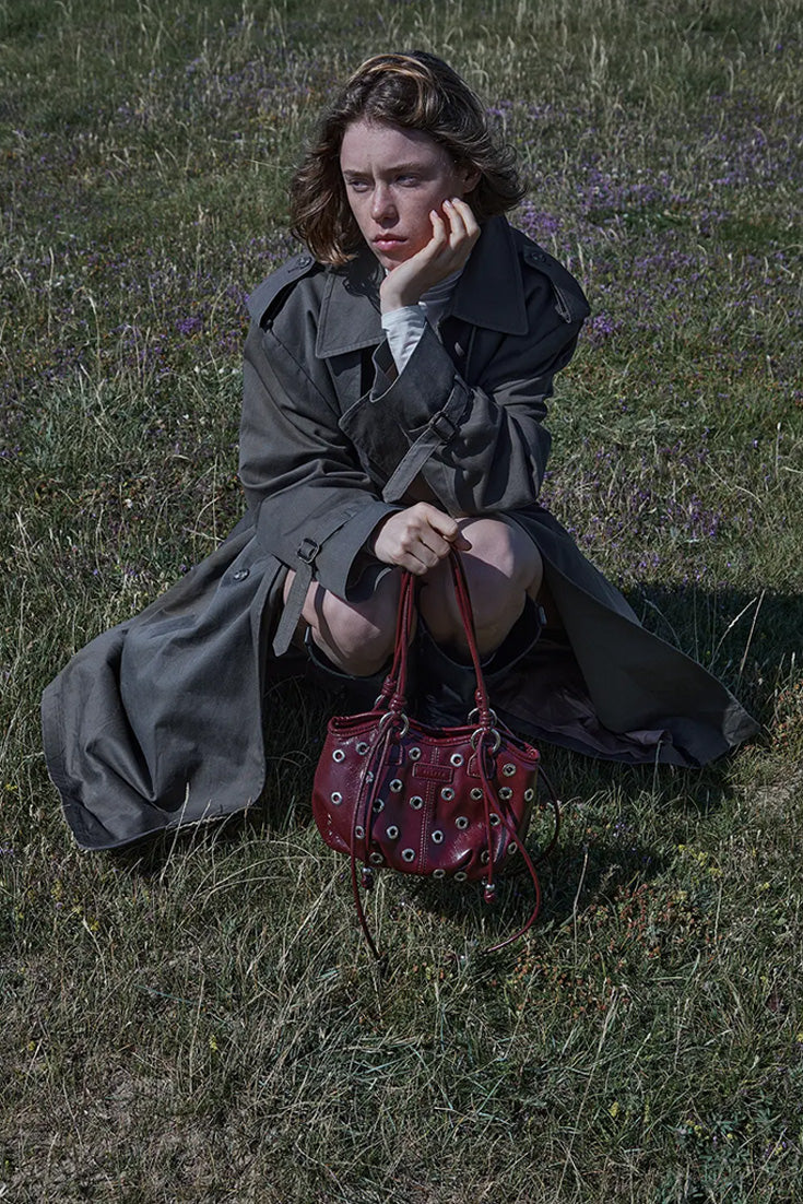 THE DAPHNE BAG - CABERNET  - VIA SILFEN STUDIO | Only €79 | NOW AVAILABLE TO SHOP at IAMINHATELOVE 