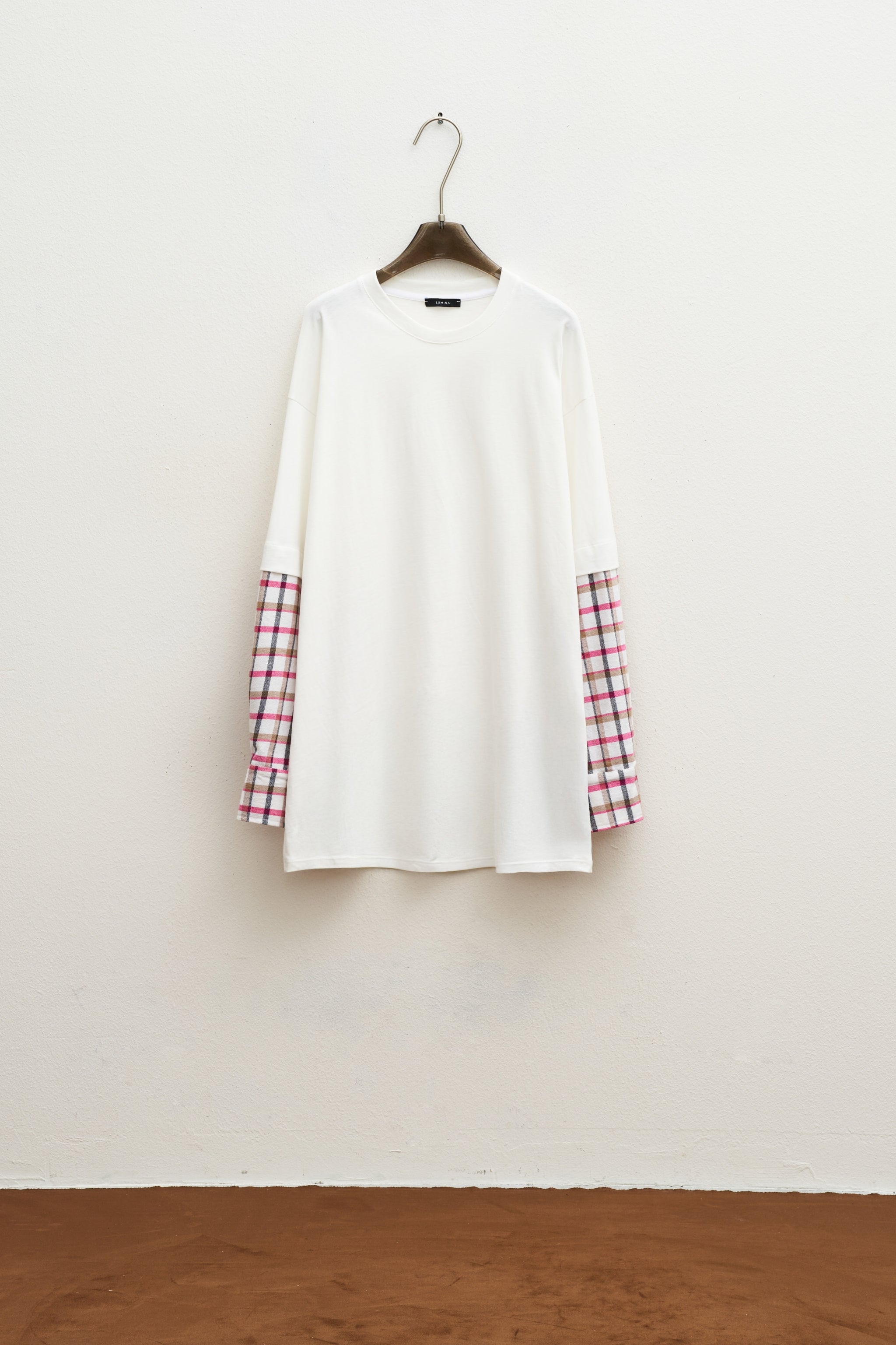 THE TOMBOY OVERSIZED TEE - CHECKERED PINK  - VIA CURATED BY | Only €57 | NOW AVAILABLE TO SHOP at IAMINHATELOVE