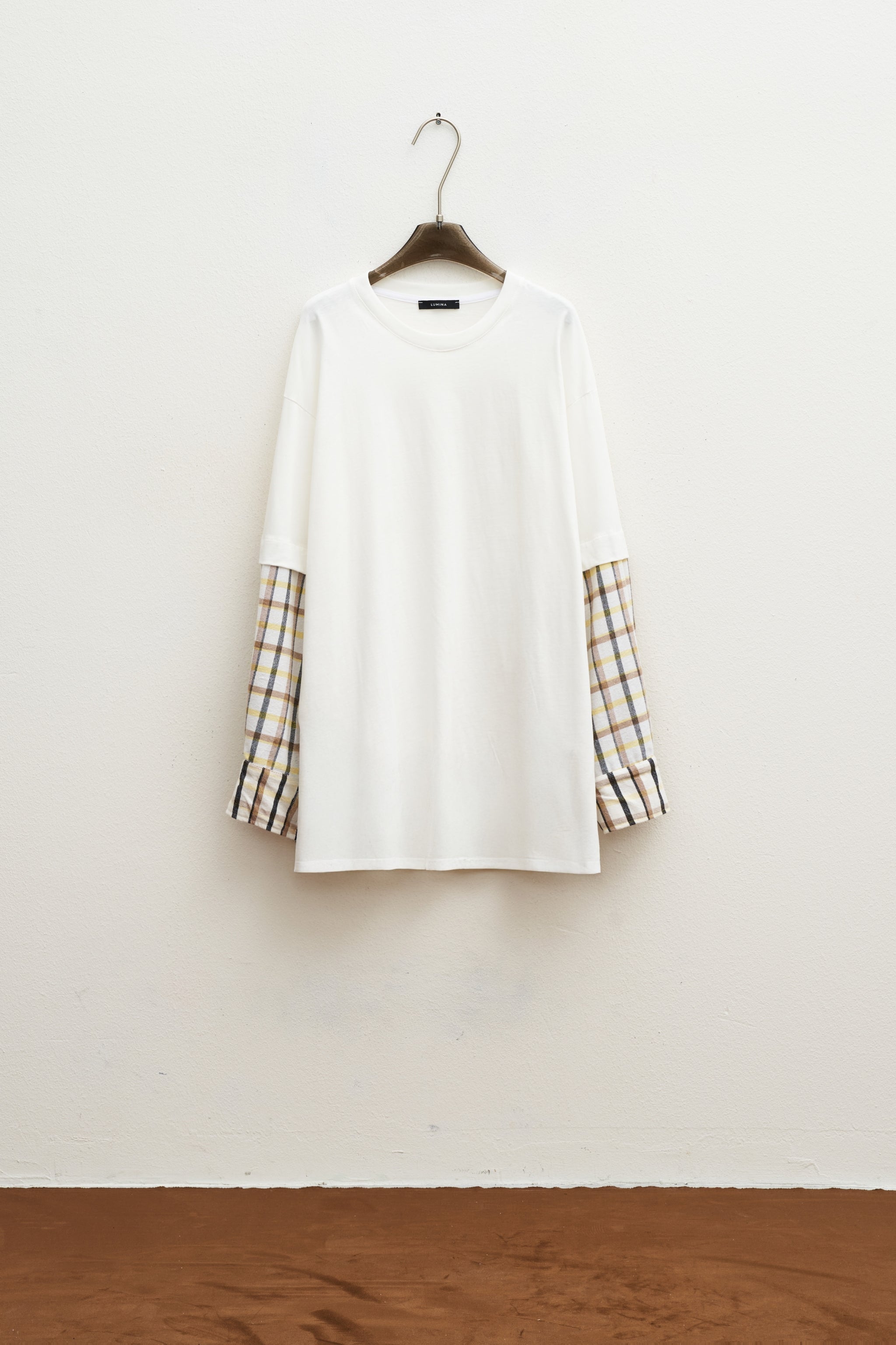 THE TOMBOY OVERSIZED TEE - CHECKERED YELLOW  - VIA CURATED BY | Only €57 | NOW AVAILABLE TO SHOP at IAMINHATELOVE
