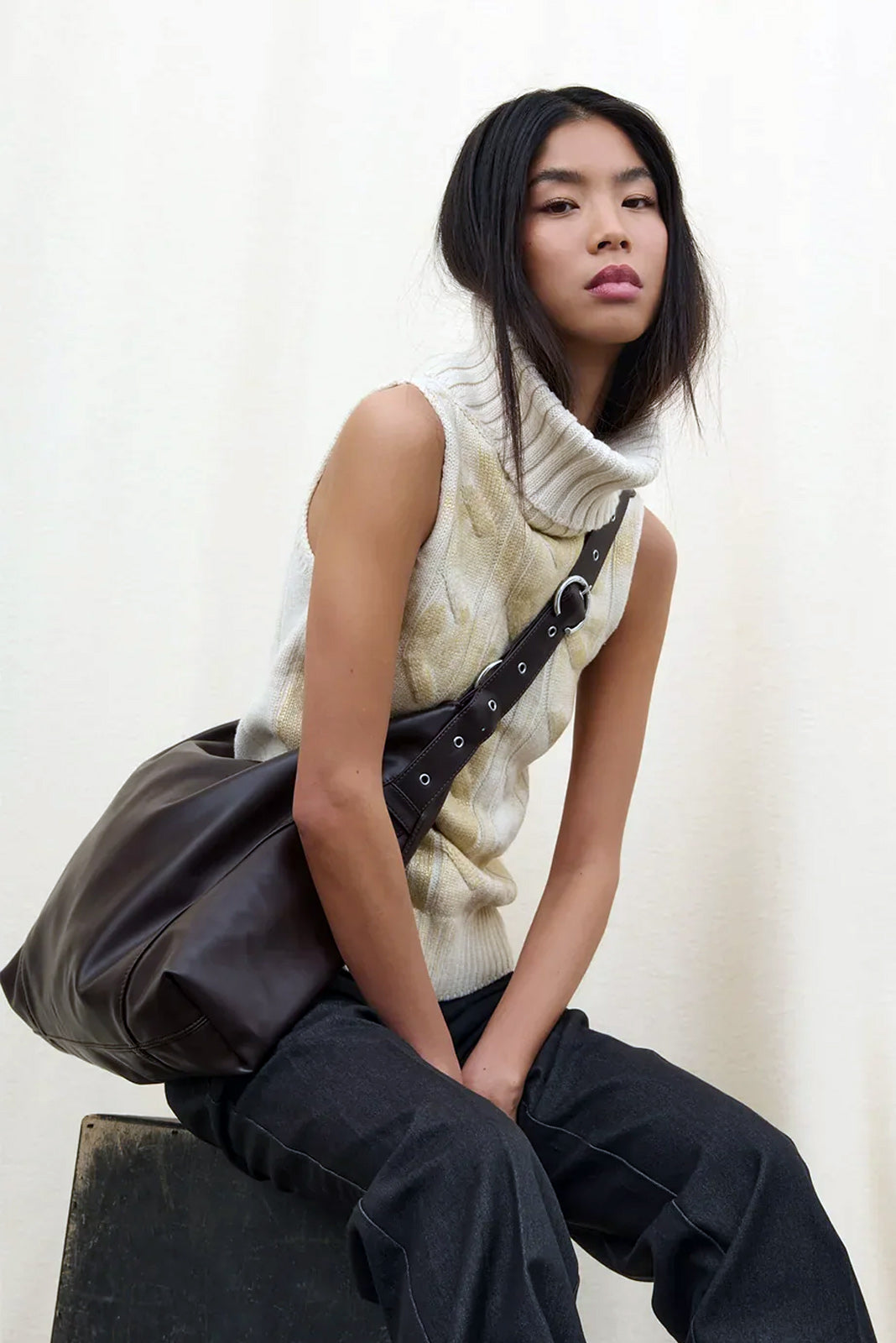 THE ELLIE CROSSBODY BAG - HICKORY BROWN  - VIA SILFEN STUDIO | Only €79 | NOW AVAILABLE TO SHOP at IAMINHATELOVE 