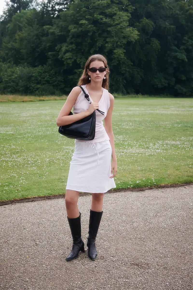 THE UMA SHOULDER BAG - BLACK  - VIA SILFEN STUDIO | Only €79 | NOW AVAILABLE TO SHOP at IAMINHATELOVE 