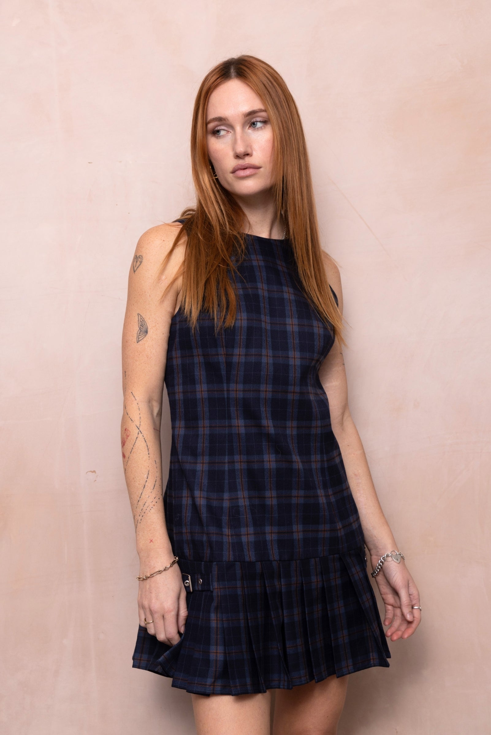 THE BRIDLE MINI CHECKERED DRESS  - VIA IAMINHATELOVE  | Only €69.60 | NOW AVAILABLE TO SHOP at IAMINHATELOVE 
