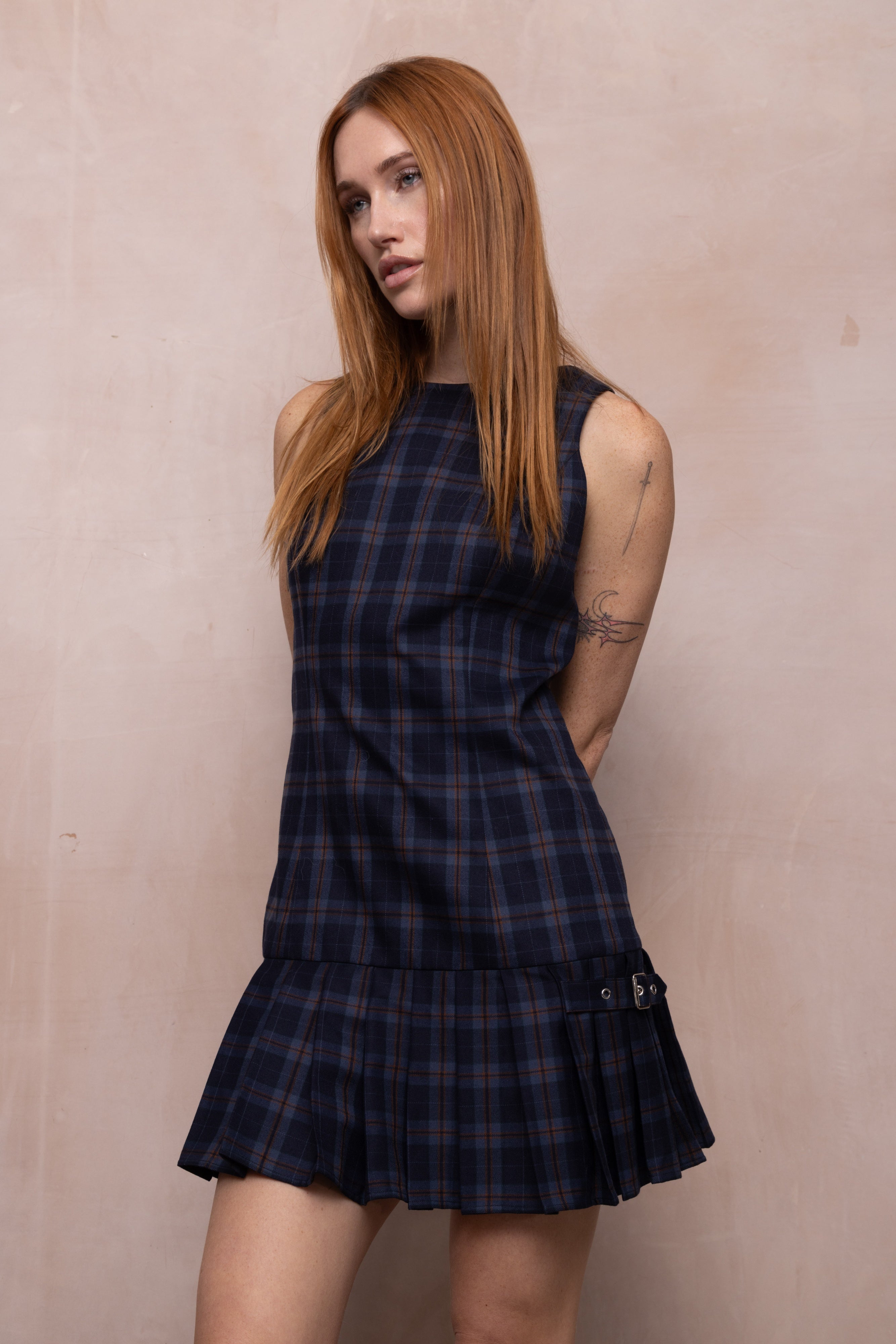 THE BRIDLE MINI CHECKERED DRESS  - VIA IAMINHATELOVE  | Only €69.60 | NOW AVAILABLE TO SHOP at IAMINHATELOVE 