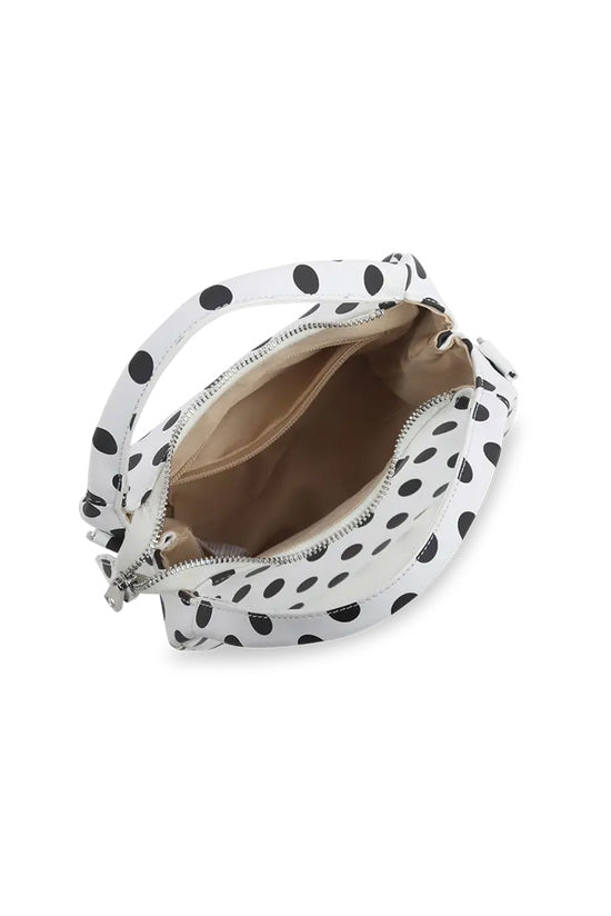THE MINI MONA HANDBAG IN POLKA DOT  - VIA SILFEN | Only €72 | NOW AVAILABLE TO SHOP at IAMINHATELOVE 