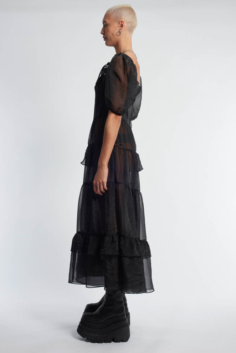 THE DAMSAL ORGANZA MAXI DRESS  - VIA THE RAGGED PRIEST | Only €99 | NOW AVAILABLE TO SHOP at IAMINHATELOVE