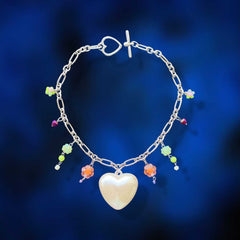 THE HEART SEMI CHOKER BEADED CHAIN NECKLACE - EXCLUSIVE Jewelry from SOFT RUINS - Just $40.00! SHOP NOW AT IAMINHATELOVE BOTH IN STORE FOR CYPRUS AND ONLINE WORLDWIDE