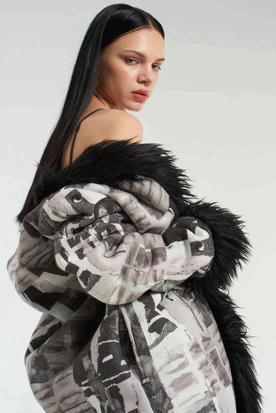 POSEUR GRAPHIC PRINTED TRENCH COAT  - VIA THE RAGGED PRIEST | Only €159 | NOW AVAILABLE TO SHOP at IAMINHATELOVE
