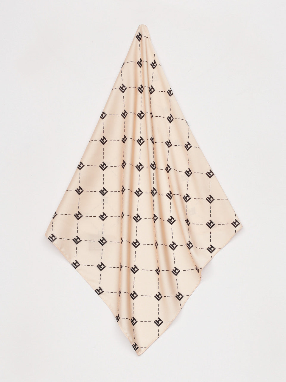 LH MONOGRAM BANDANA - NUDE - EXCLUSIVE Bandana / scarf from LOCAL HEROES - Just $22.00! SHOP NOW AT IAMINHATELOVE BOTH IN STORE FOR CYPRUS AND ONLINE WORLDWIDE
