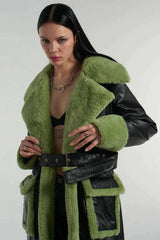 BRUISER FAUX LEATHER TRENCH COAT - EXCLUSIVE Coats & Jackets from THE RAGGED PRIEST - Just $165.00! SHOP NOW AT IAMINHATELOVE BOTH IN STORE FOR CYPRUS AND ONLINE WORLDWIDE