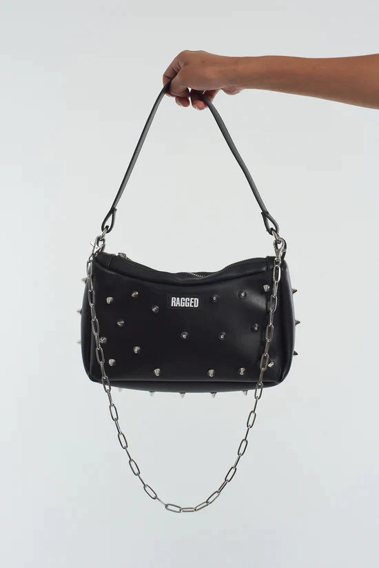 STUDDED CHARM FAUX LEATHER BAG - EXCLUSIVE Bags from THE RAGGED PRIEST - Just €65! SHOP NOW AT IAMINHATELOVE BOTH IN STORE FOR CYPRUS AND ONLINE WORLDWIDE @ IAMINHATELOVE.COM