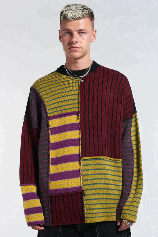 TRASH KNIT - EXCLUSIVE Knitwear from THE RAGGED PRIEST - Just $67.00! SHOP NOW AT IAMINHATELOVE BOTH IN STORE FOR CYPRUS AND ONLINE WORLDWIDE
