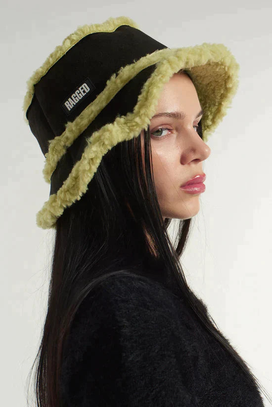 BORG FAUX FUR BUCKET HAT - EXCLUSIVE Hats from THE RAGGED PRIEST - Just $38.00! SHOP NOW AT IAMINHATELOVE BOTH IN STORE FOR CYPRUS AND ONLINE WORLDWIDE