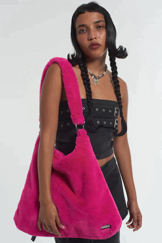THE MONA FAUX FUR BAG - EXCLUSIVE Bags from THE RAGGED PRIEST - Just $55.00! SHOP NOW AT IAMINHATELOVE BOTH IN STORE FOR CYPRUS AND ONLINE WORLDWIDE