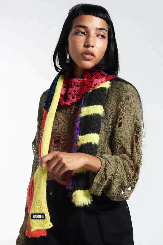 SPLICED SCARF - EXCLUSIVE Bandana / scarf from THE RAGGED PRIEST - Just $49.00! SHOP NOW AT IAMINHATELOVE BOTH IN STORE FOR CYPRUS AND ONLINE WORLDWIDE